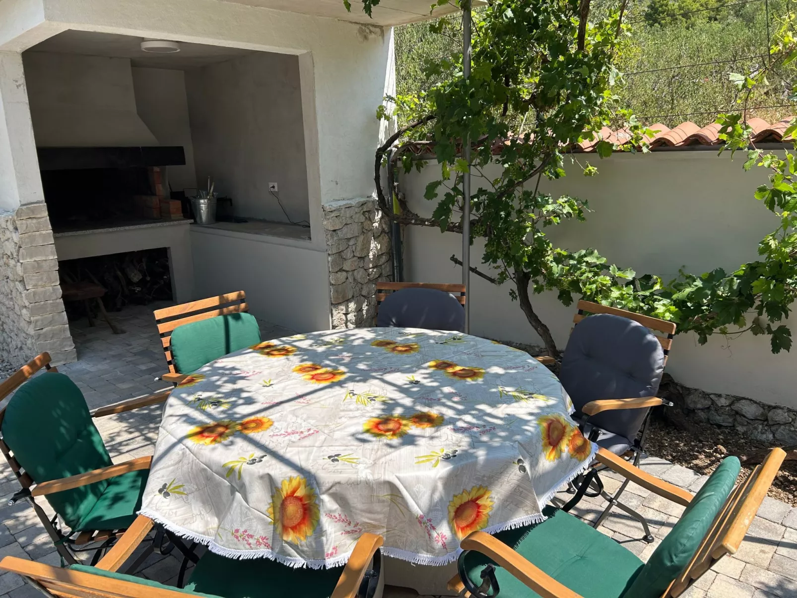 Villa Olivia mit Pool - Spielplatz - Meerblick-Outside