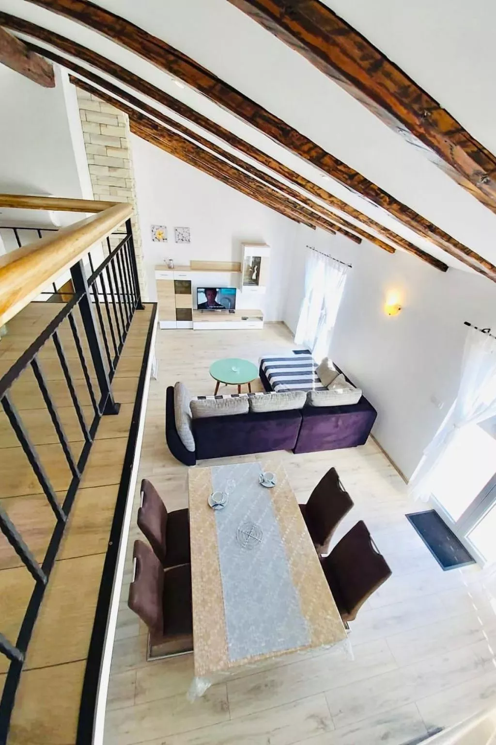 Apartment Karlo auf zwei Wohnebenen, mit Meerblick-Inside