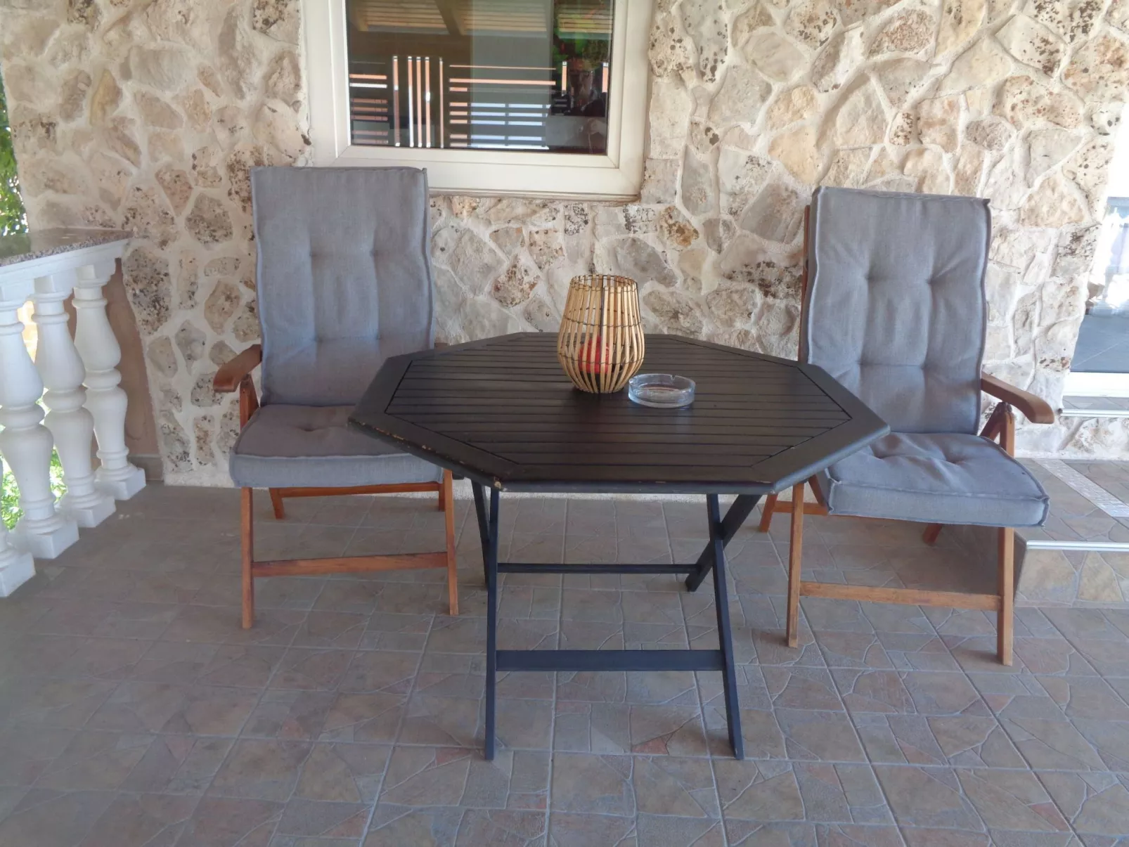 Hübsche Wohnung für zwei-Draußen