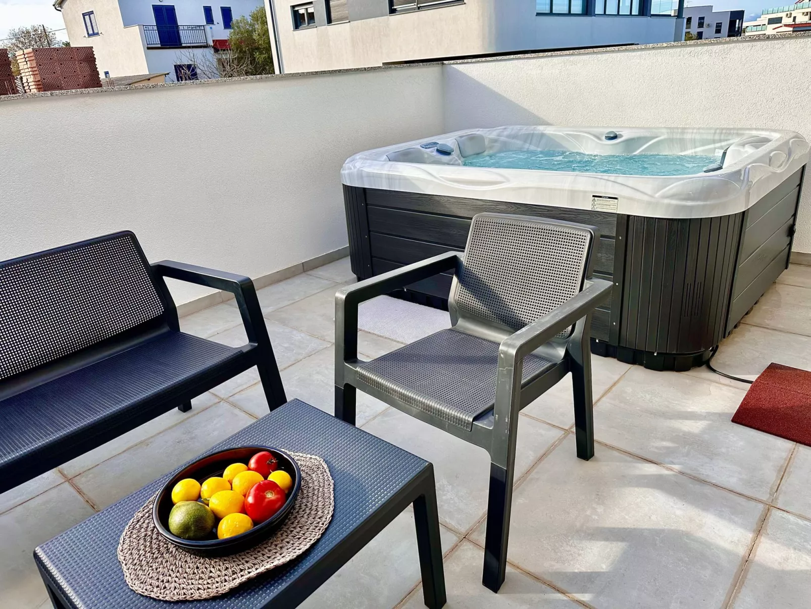 Duplex Meerblick-Dehors