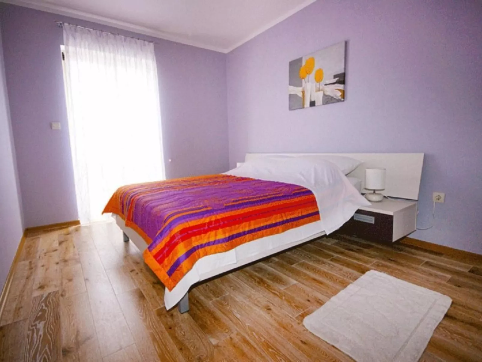 Moderne Ferienwohnung mit Balkonen mit Meerblick-Dedans