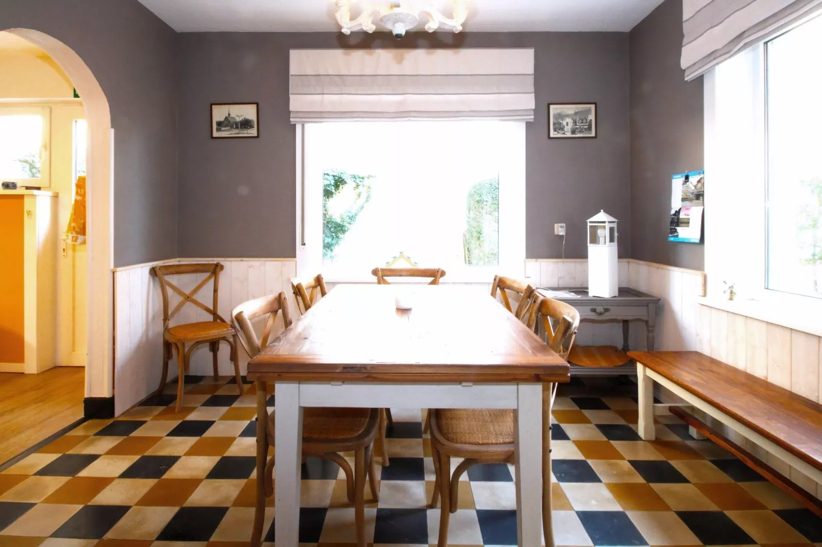 Villa Zeehuis-Salle à manger