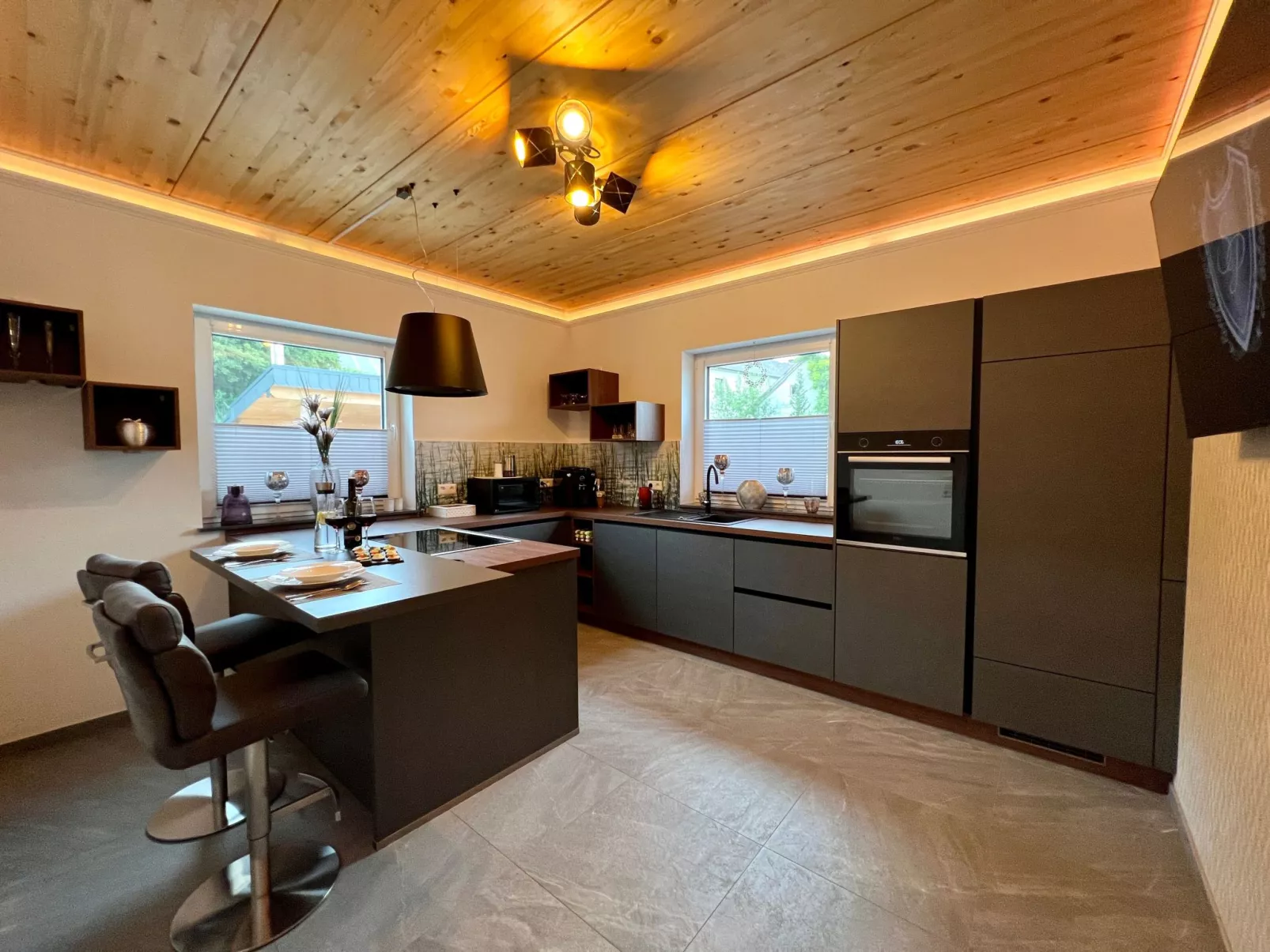 Elegante Ferienwohnung in Hollnich mit Garten-Inside