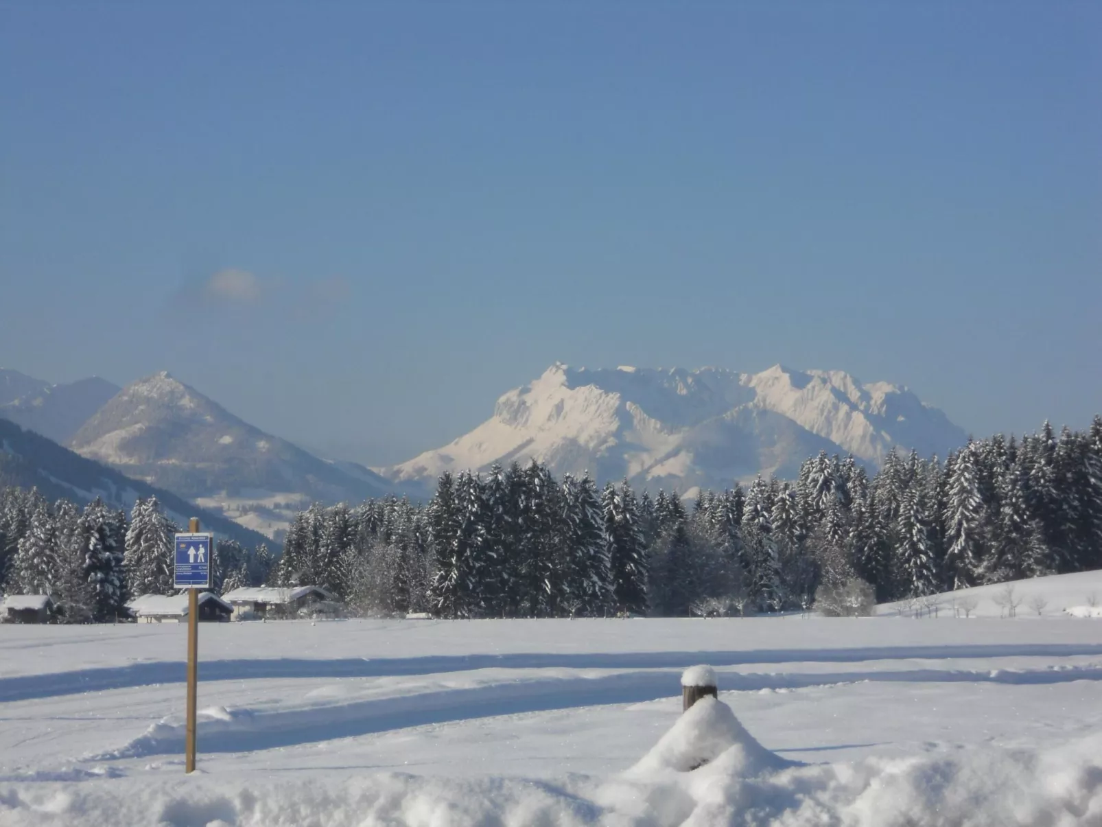 Gemütliche Wohnung im Zentrum von Reit im Winkl-Draußen