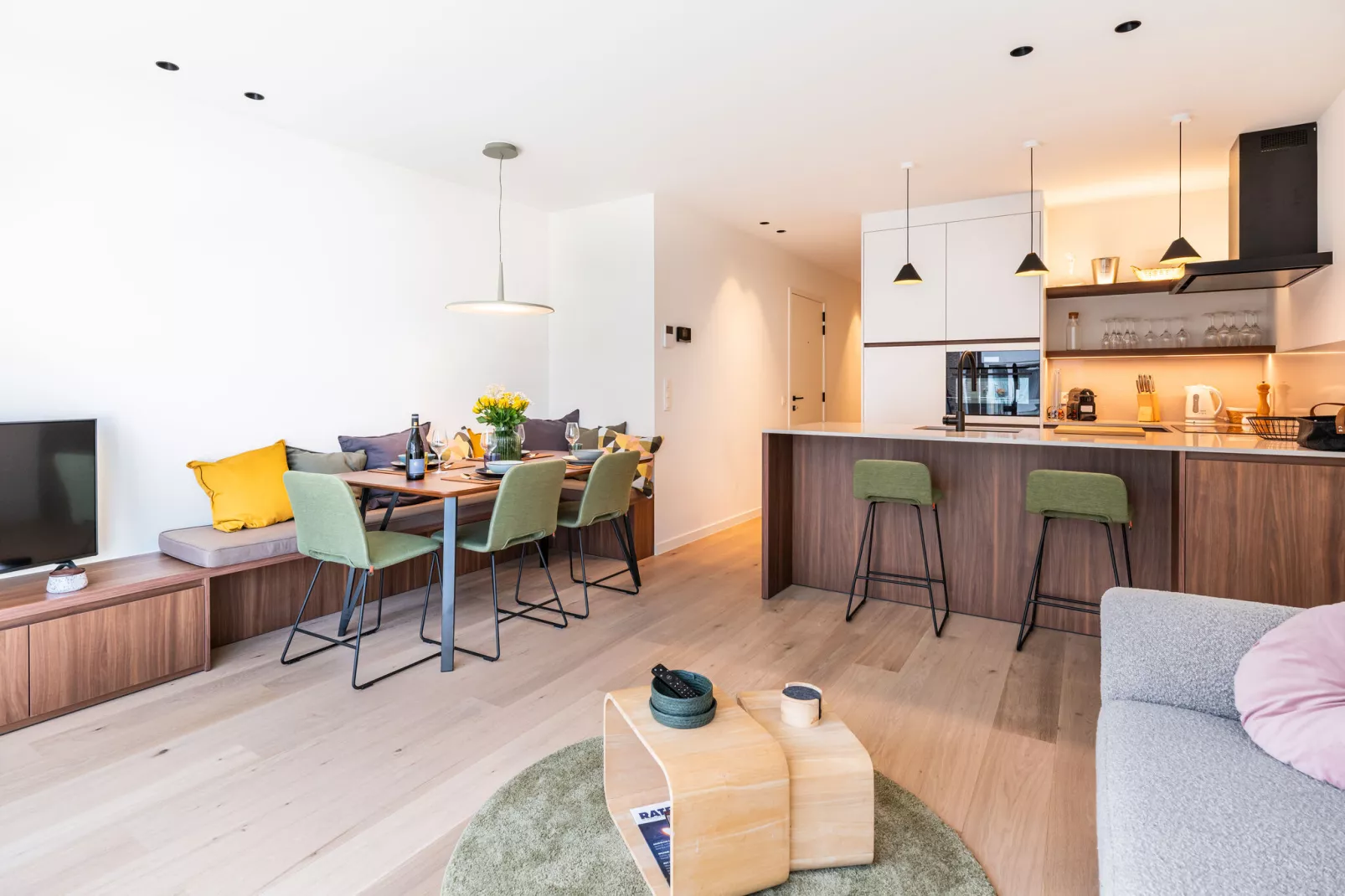De Baak II 302-Living room