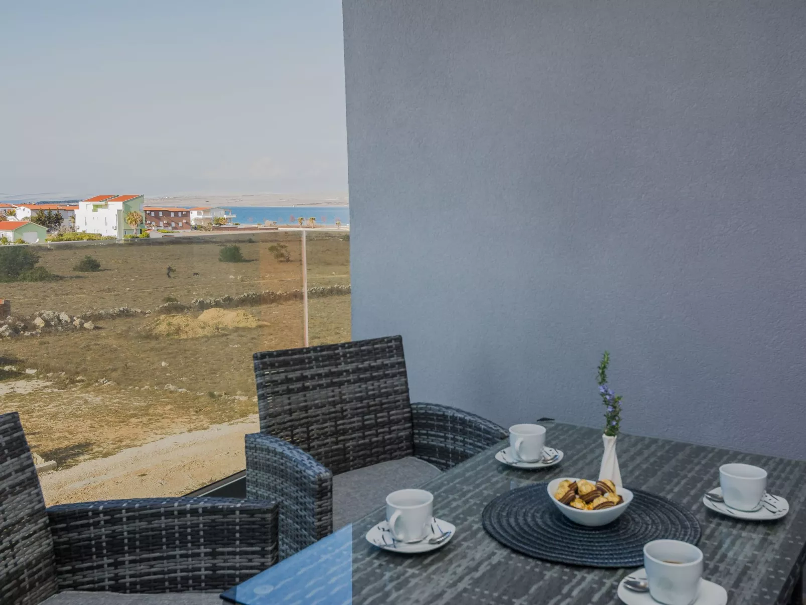 Wohnung mit Meerblick Glamour Vir - Agentur TA Leut-Dehors