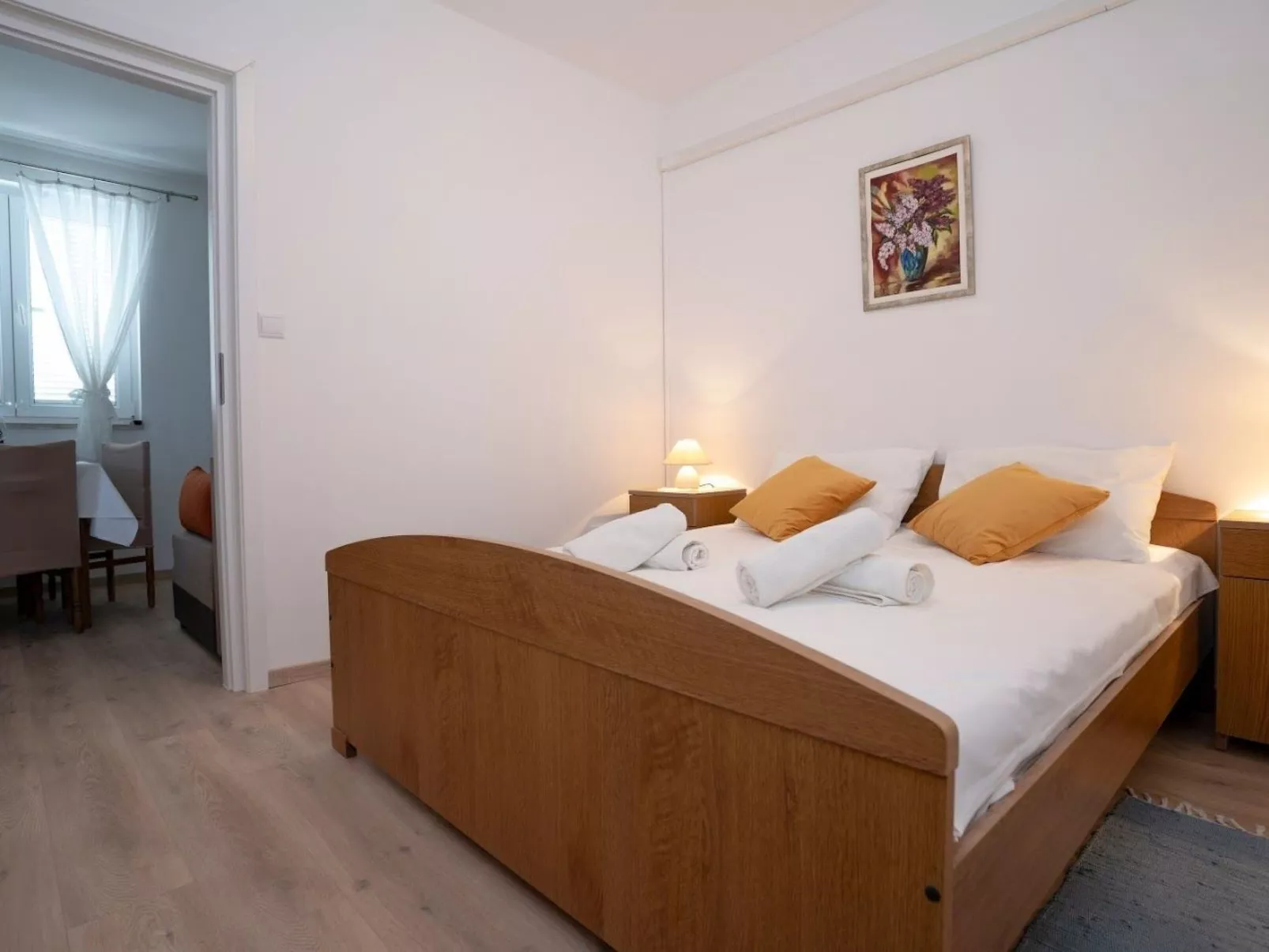 Angenehmes Apartment in Sveti Filip I Jakov mit privatem Parkplatz-Dedans