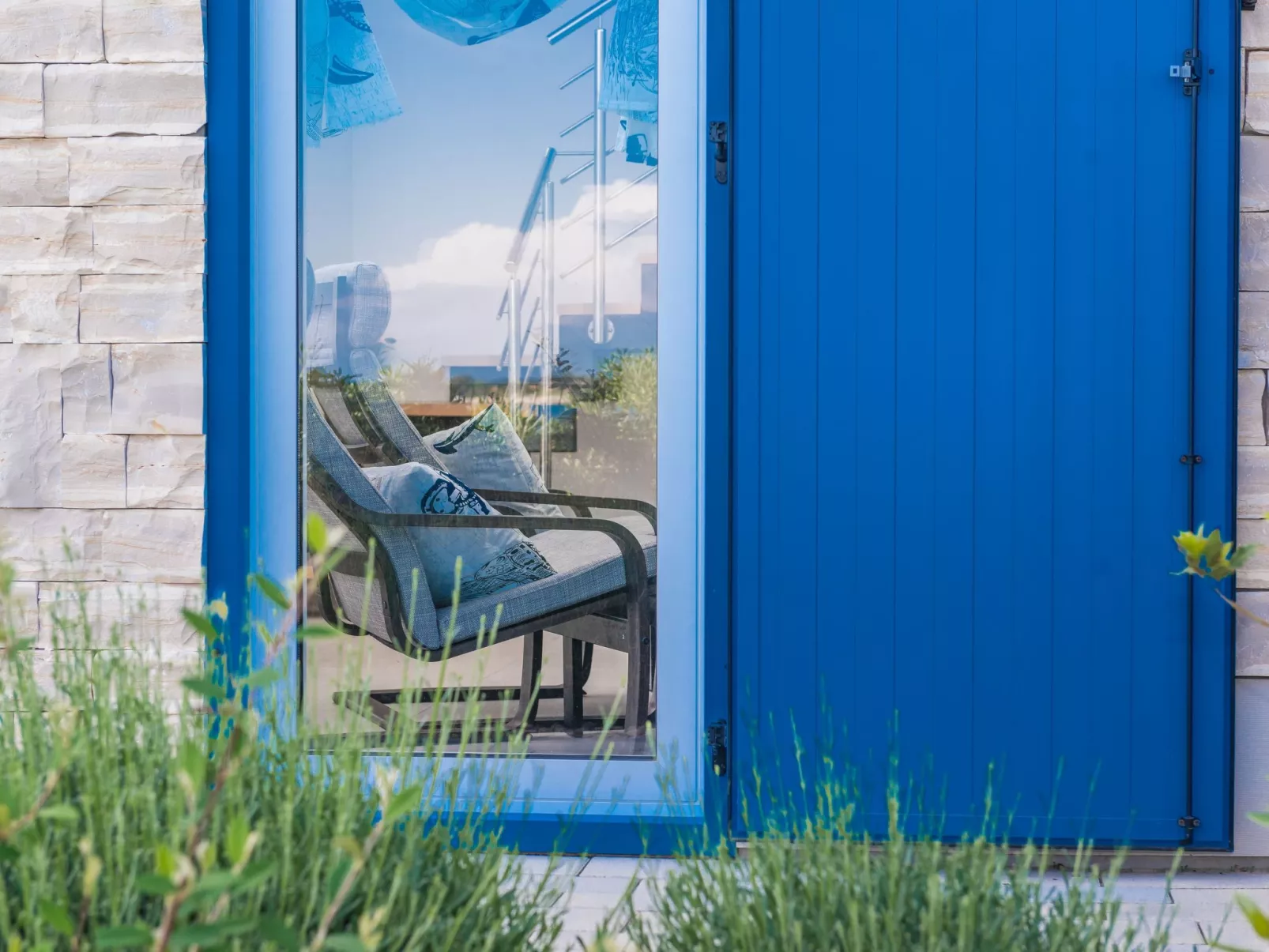 Strandvilla "Miri Olive" mit beheiztem Pool-Draußen