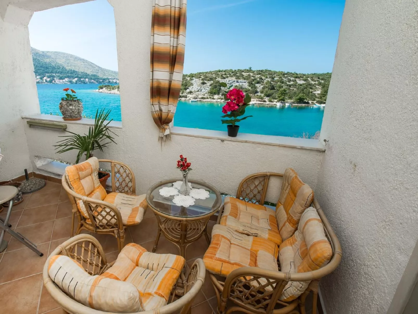 Fewo Adria,Meerblick-Inside