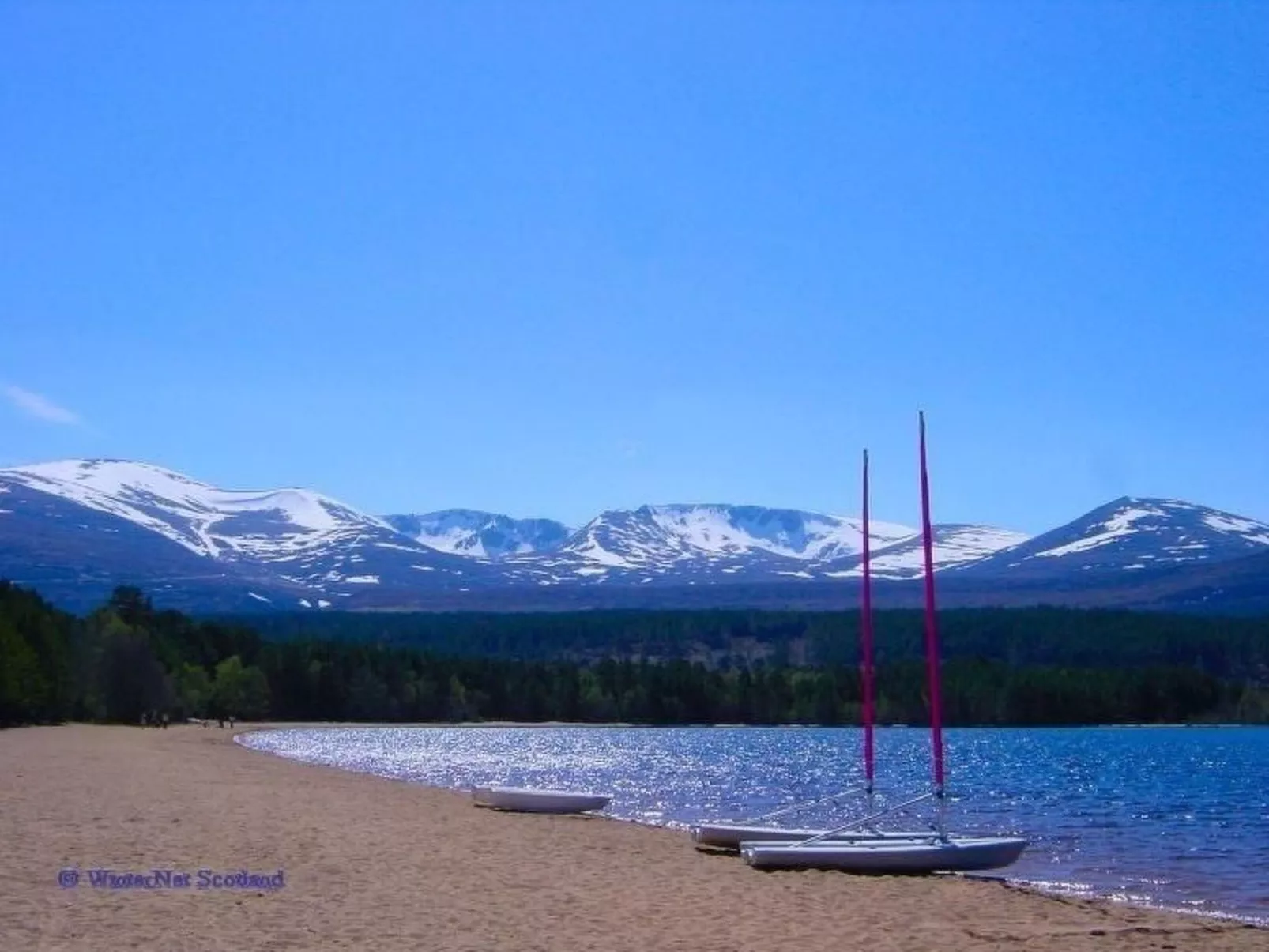 Großes, schottisches Landhaus an der Whiskystraße-Draußen