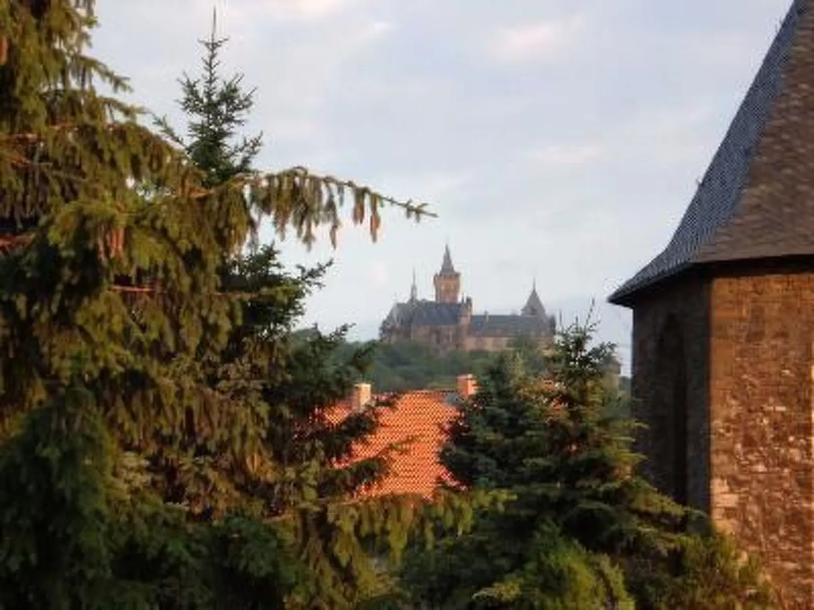 Große Ferienwohnung in Wernigerode mit Garten-Outside