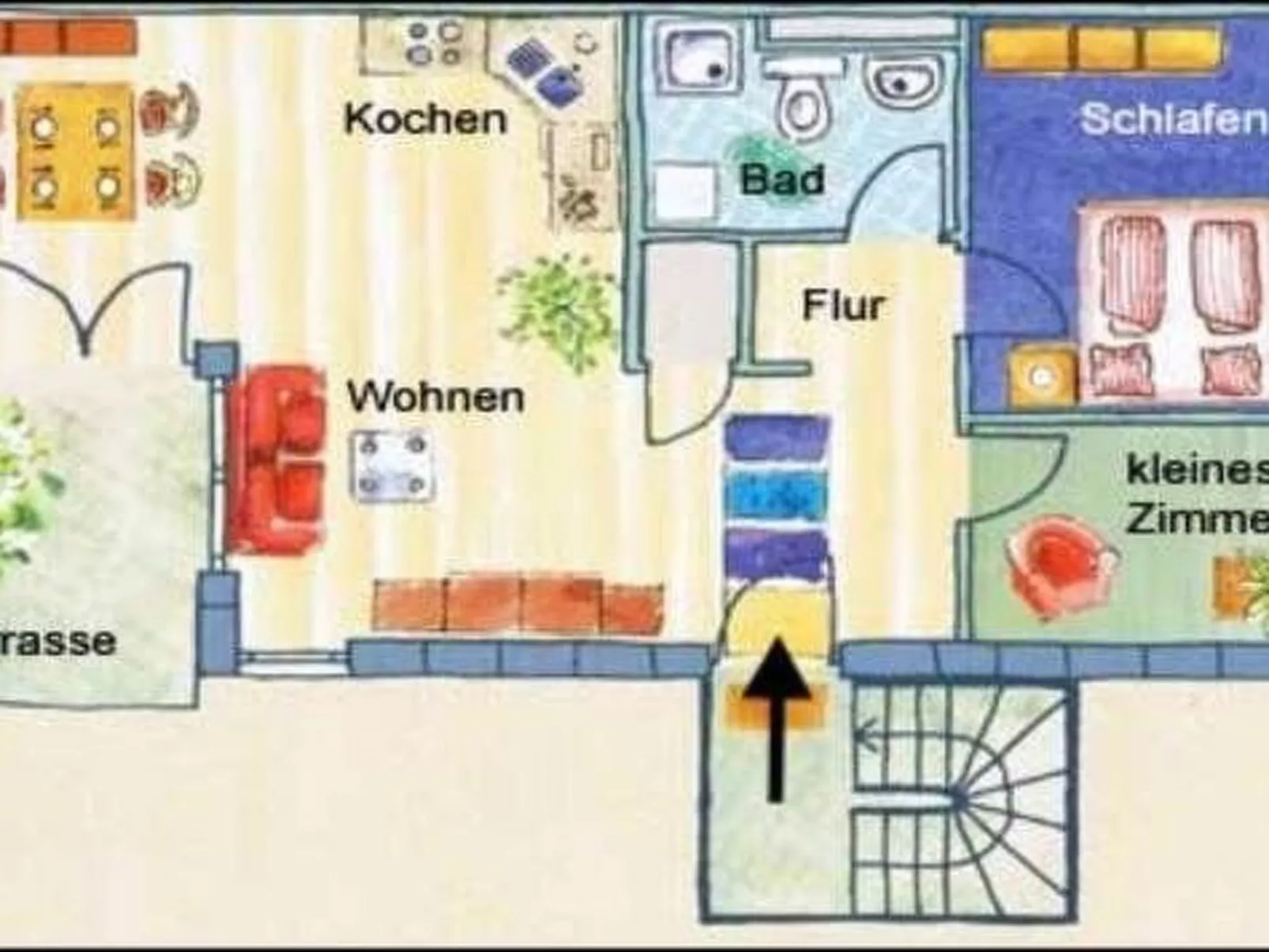 Direkt am Meer-Inside