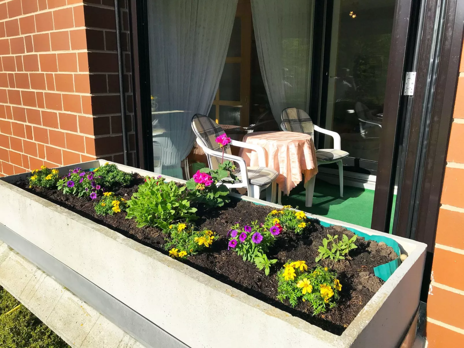 Fewo für 2 Personen mit Wintergarten-Drinnen