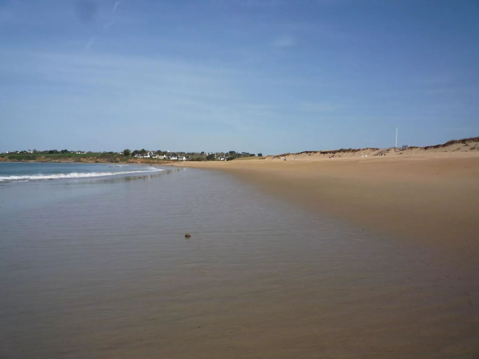 Eine kleine Oase der Ruhe am Meer-Draußen