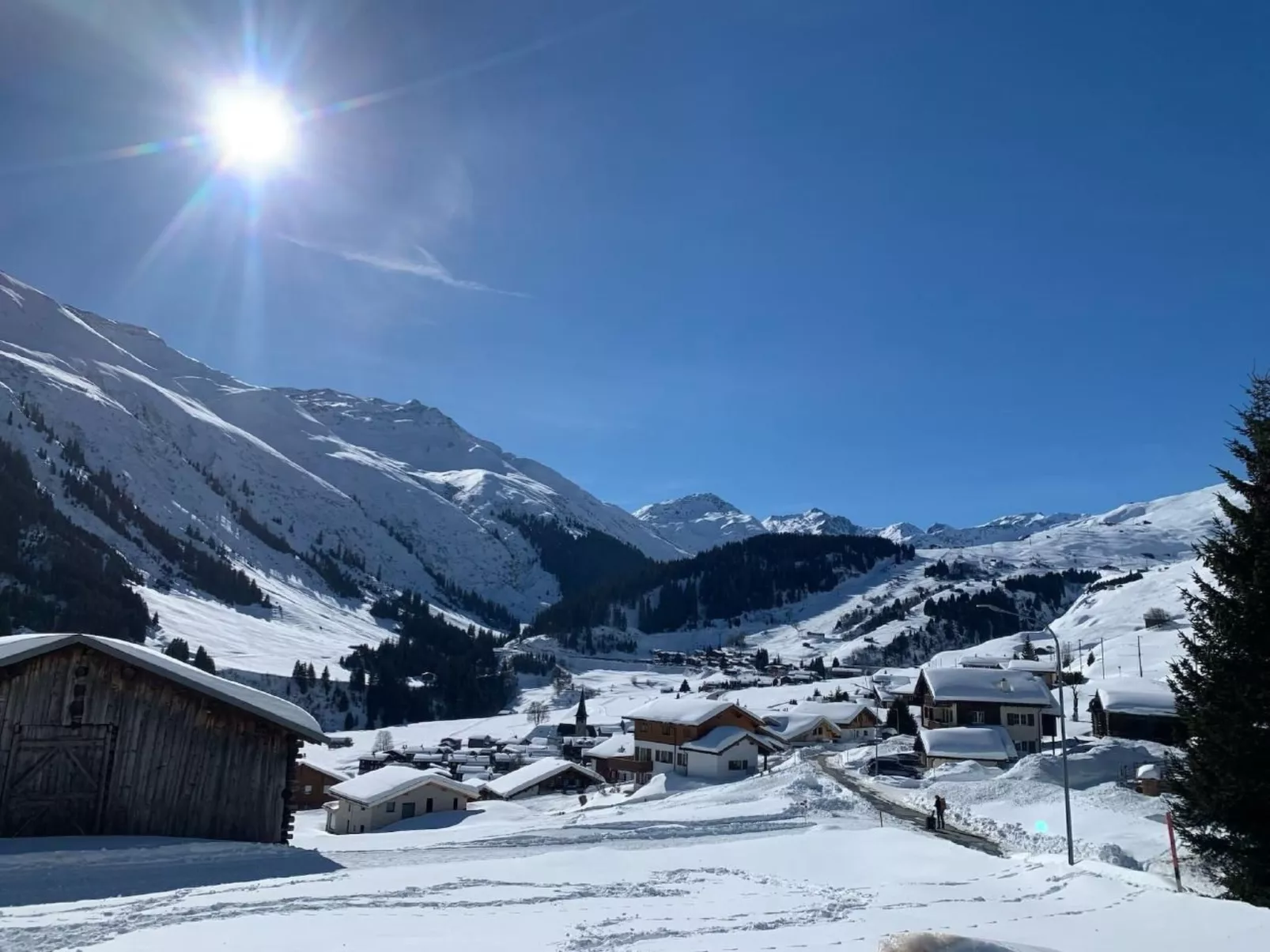 Casa la Fontauna-Draußen