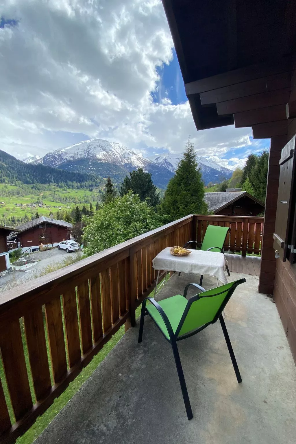 Chalet Sternschnuppe-Draußen