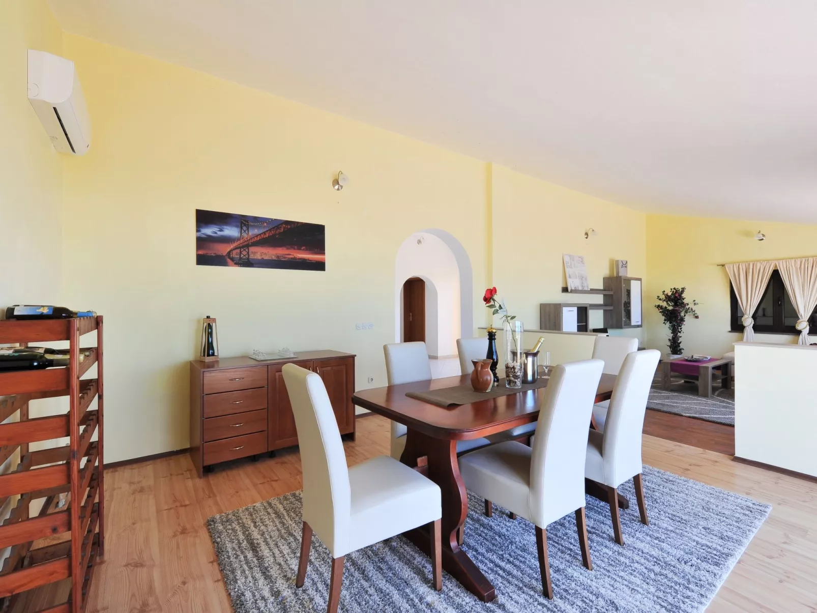 Wohnung "Astoria" mit Blick auf das Wasser-Drinnen