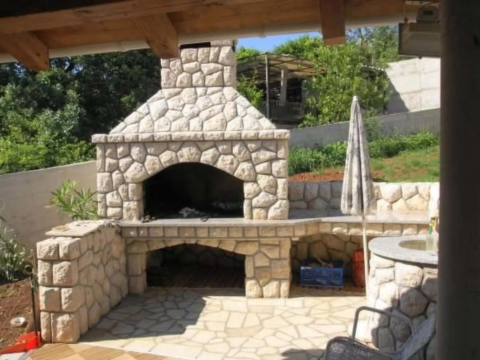 Wohnung für 6 Personen mit Terrasse und Meerblick-Outside