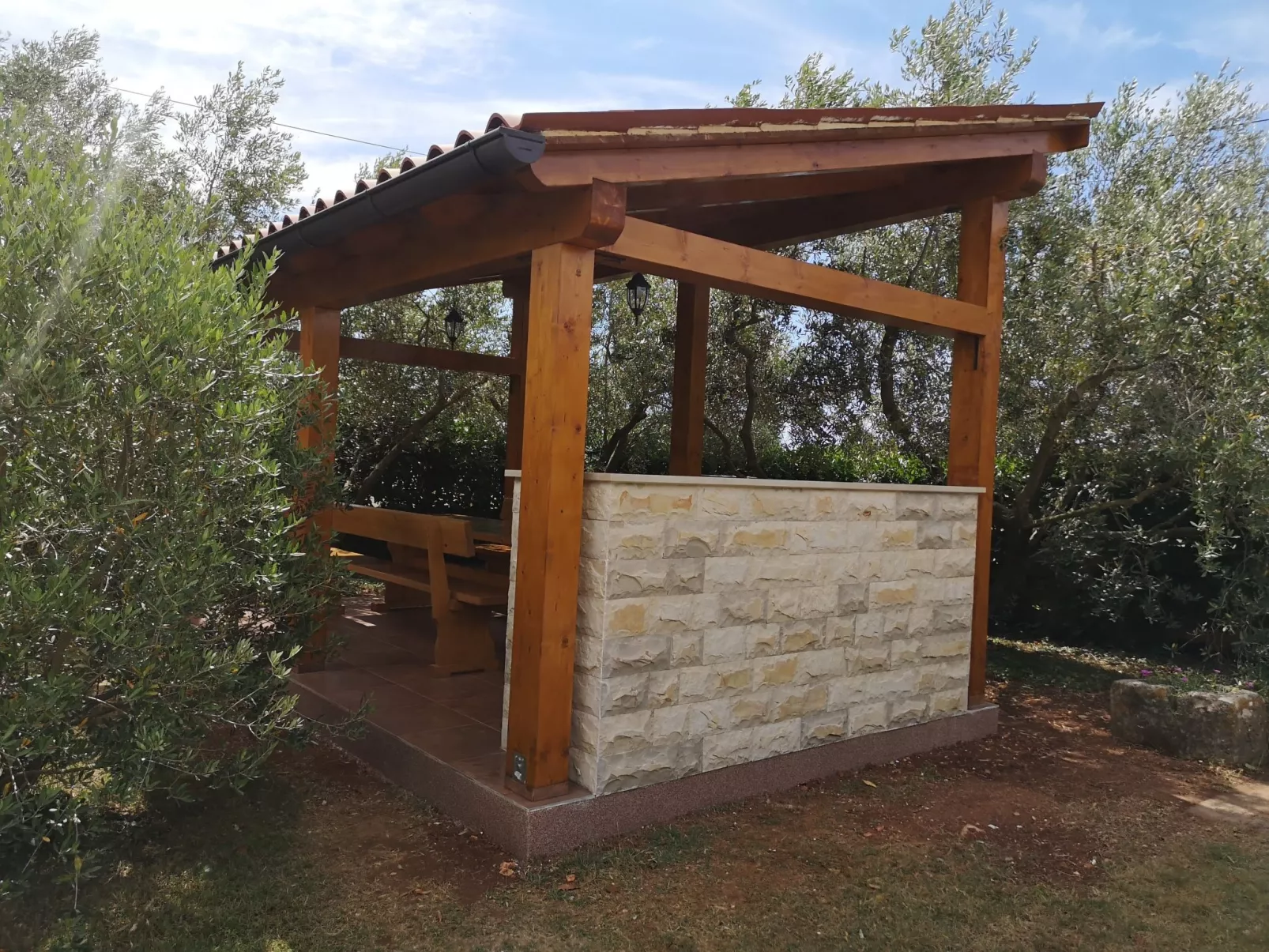 Mit privatem Pool und Garten-Dehors