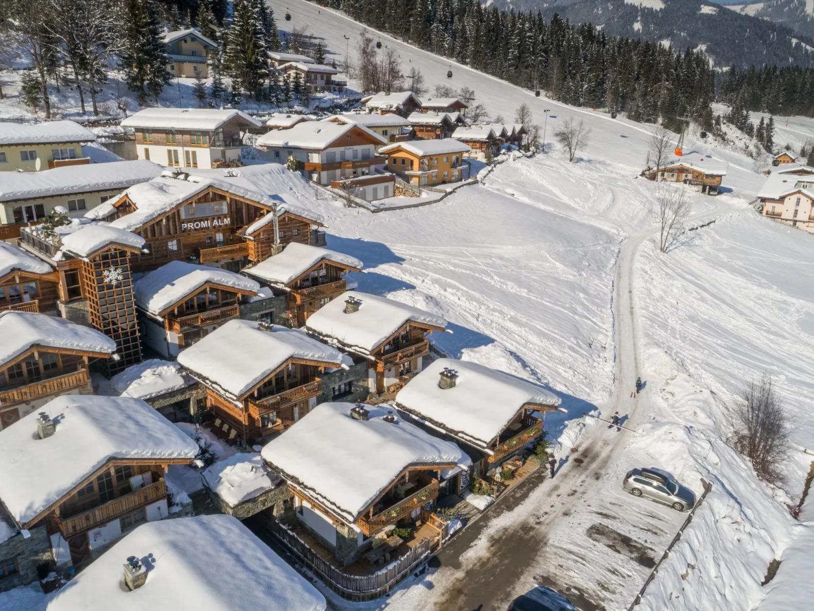 Chalet Promi-Alm in Flachau-Outside