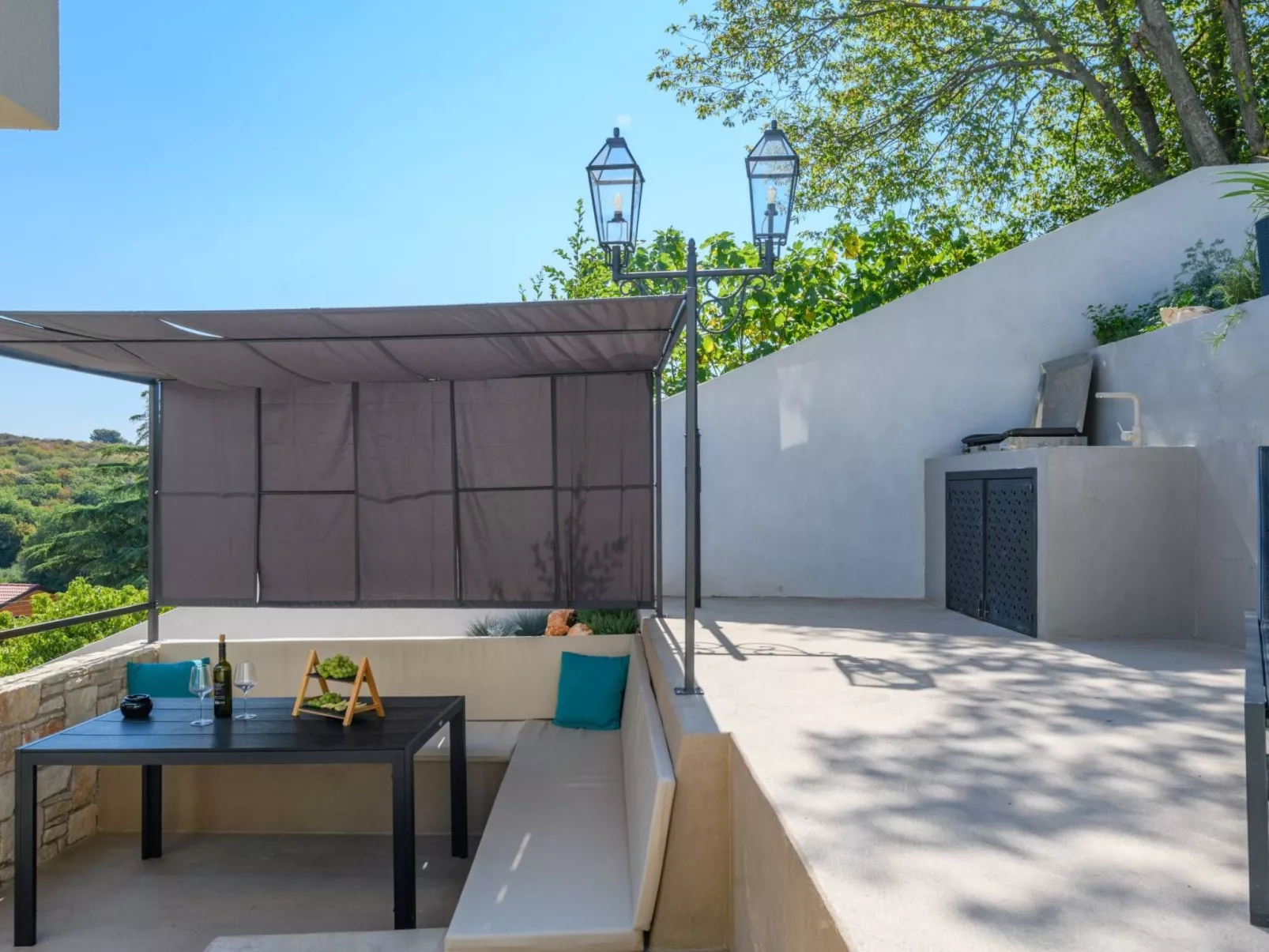 In Vintijan mit Privatem Pool-Draußen