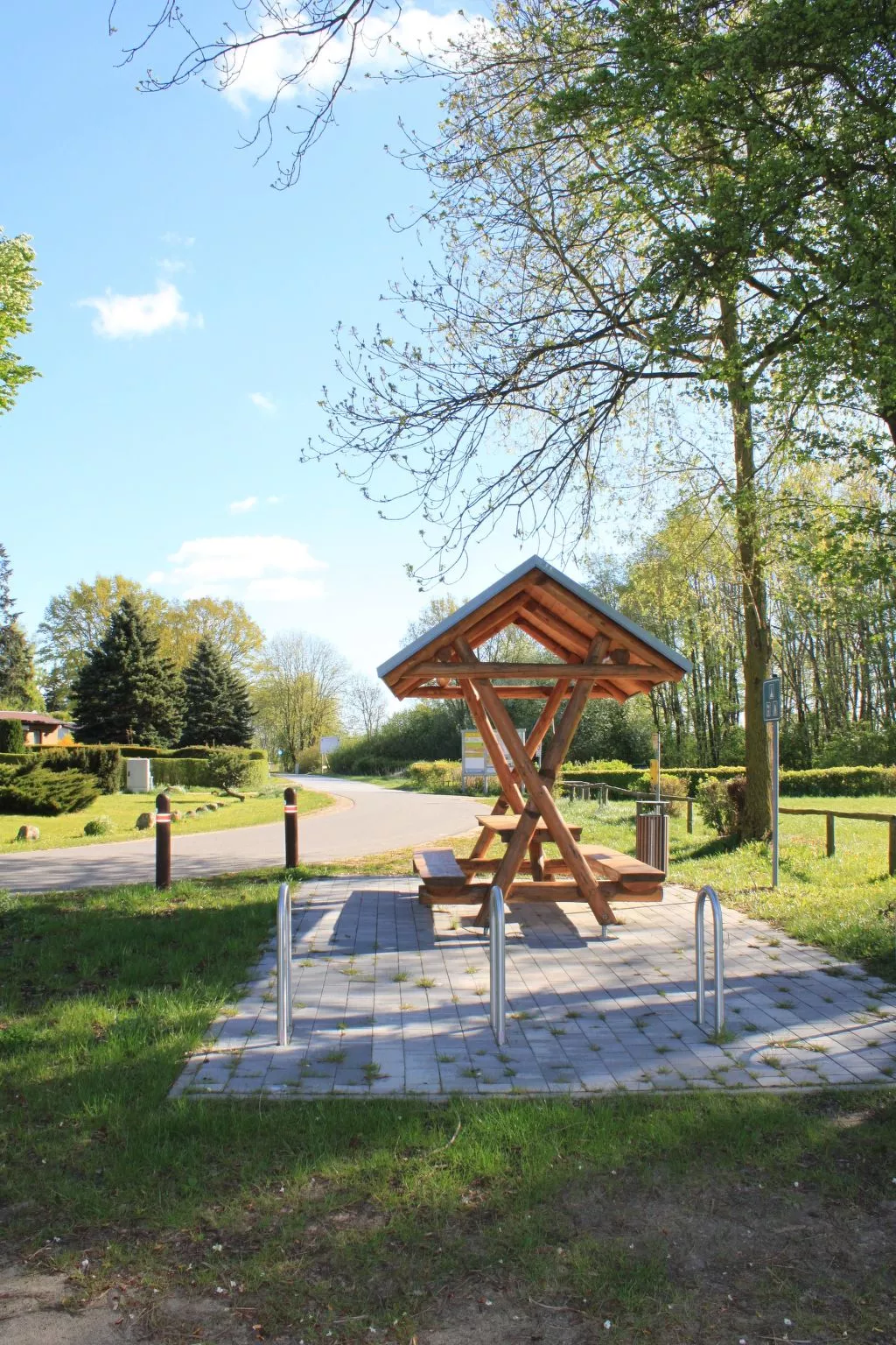 Blockbohlenhaus Plau am See-Outside