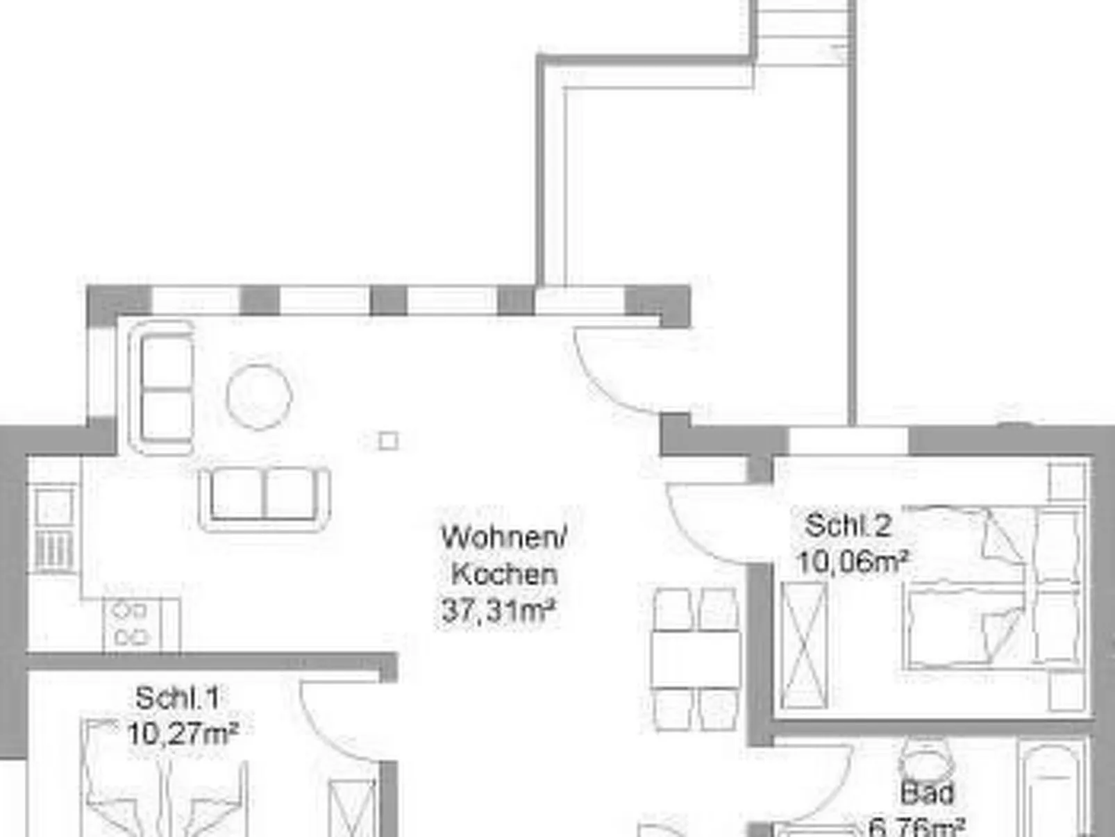 Wohnung im ersten Obergeschoss des Gutshauses-Inside