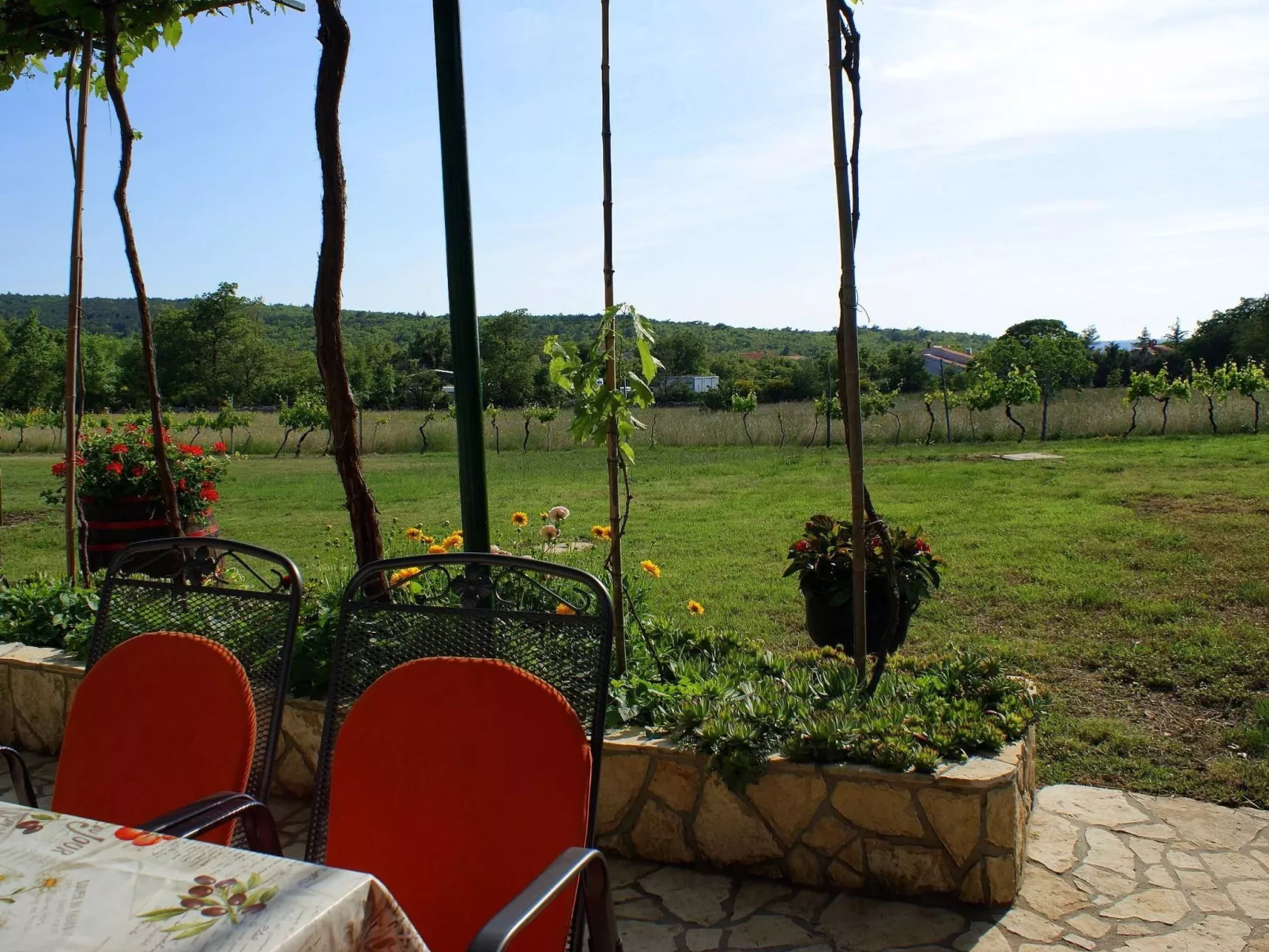 Freistehendes Haus Violeta mit weitläufigen Garten-Draußen