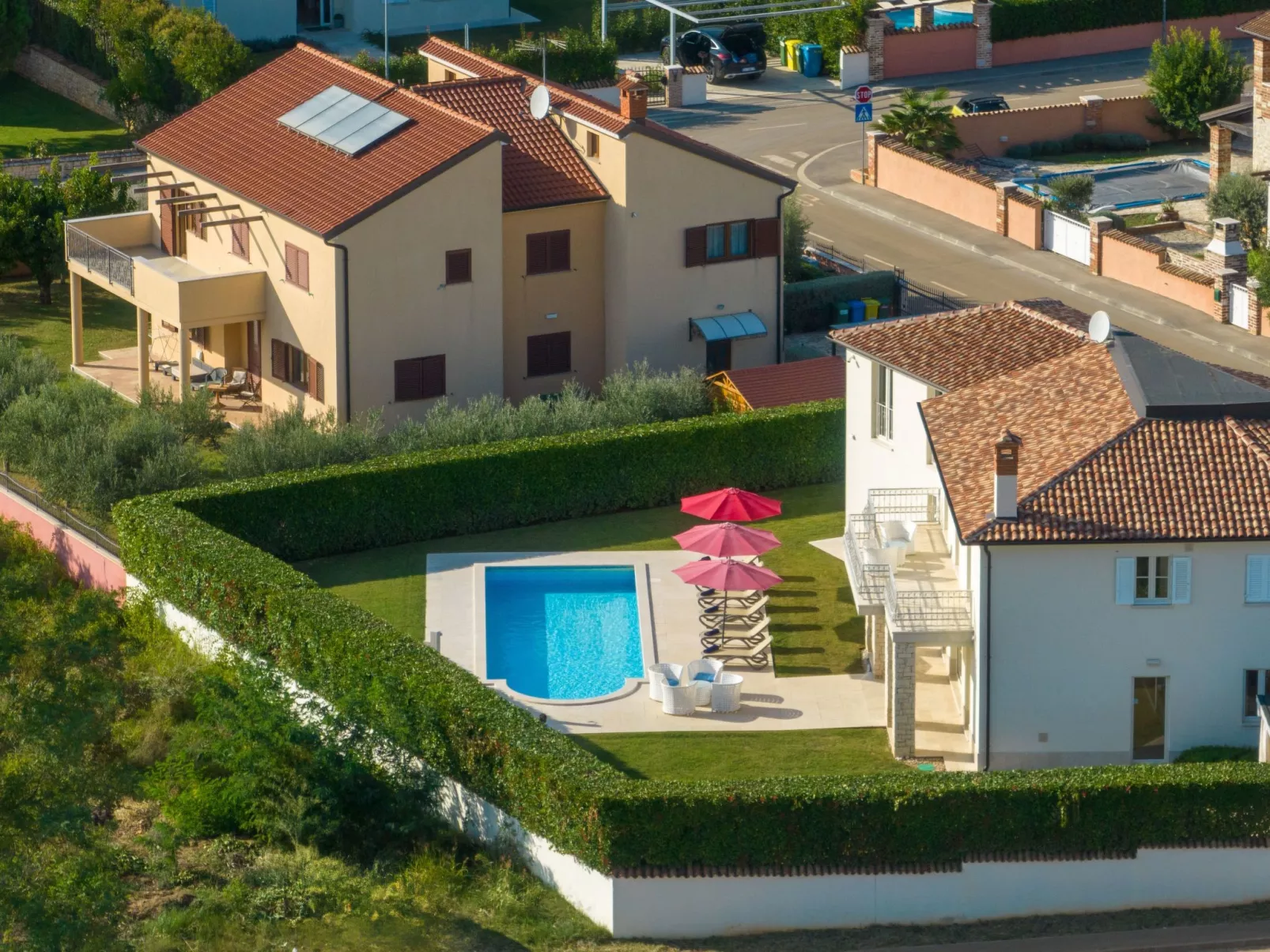 Villa Bincila-Draußen