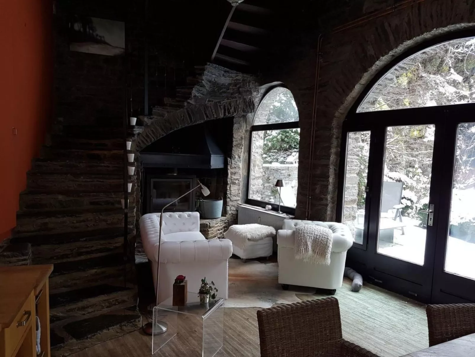 Mit Bergblick-Inside