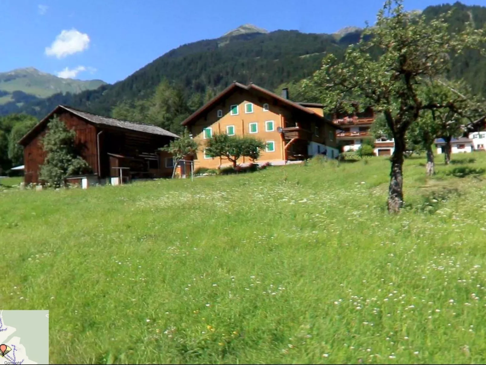 Montafoner Bauernhaus in Gortipohl-Outside