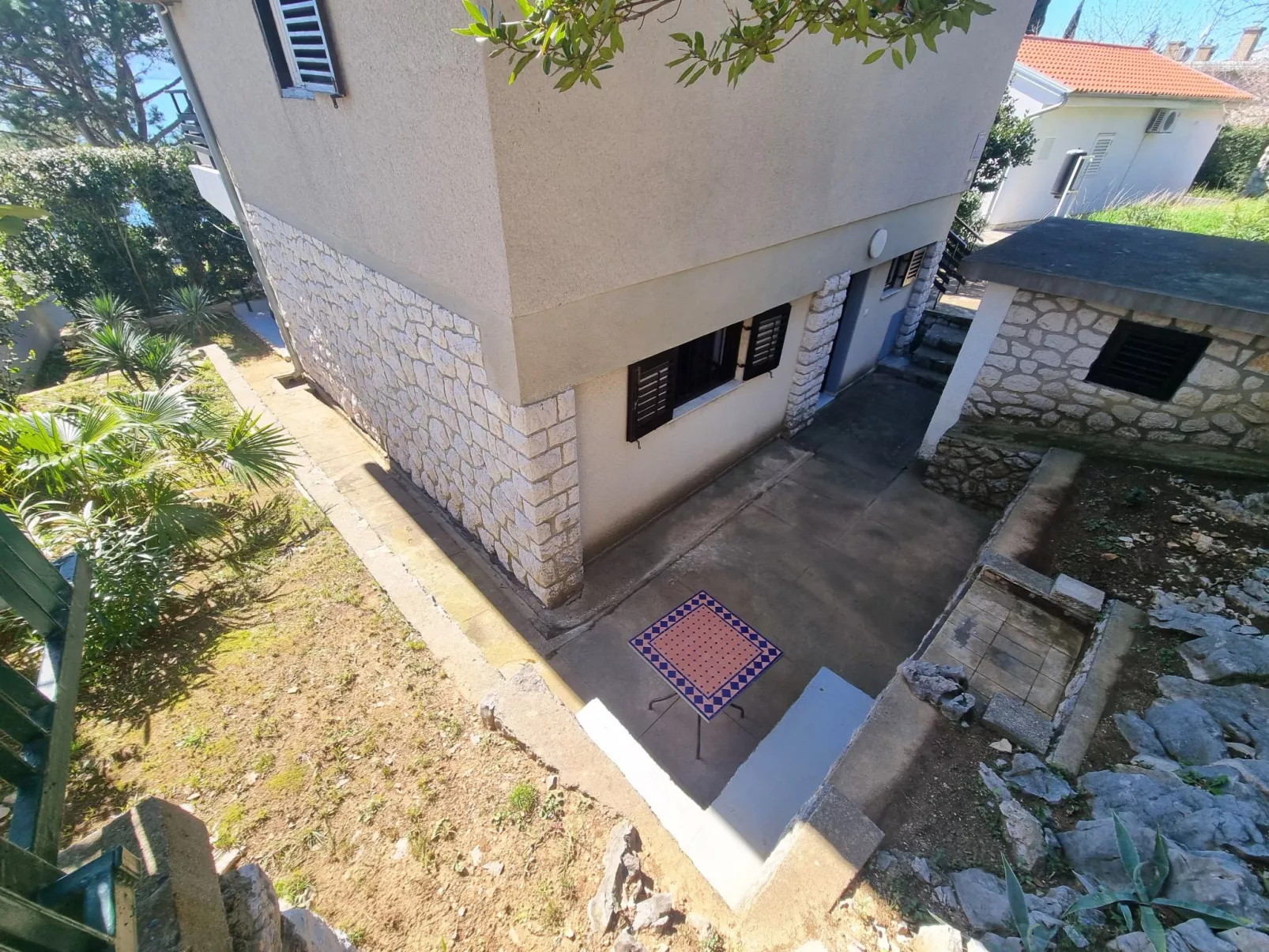 Villa Mediteranea direkt am Meer-Dehors