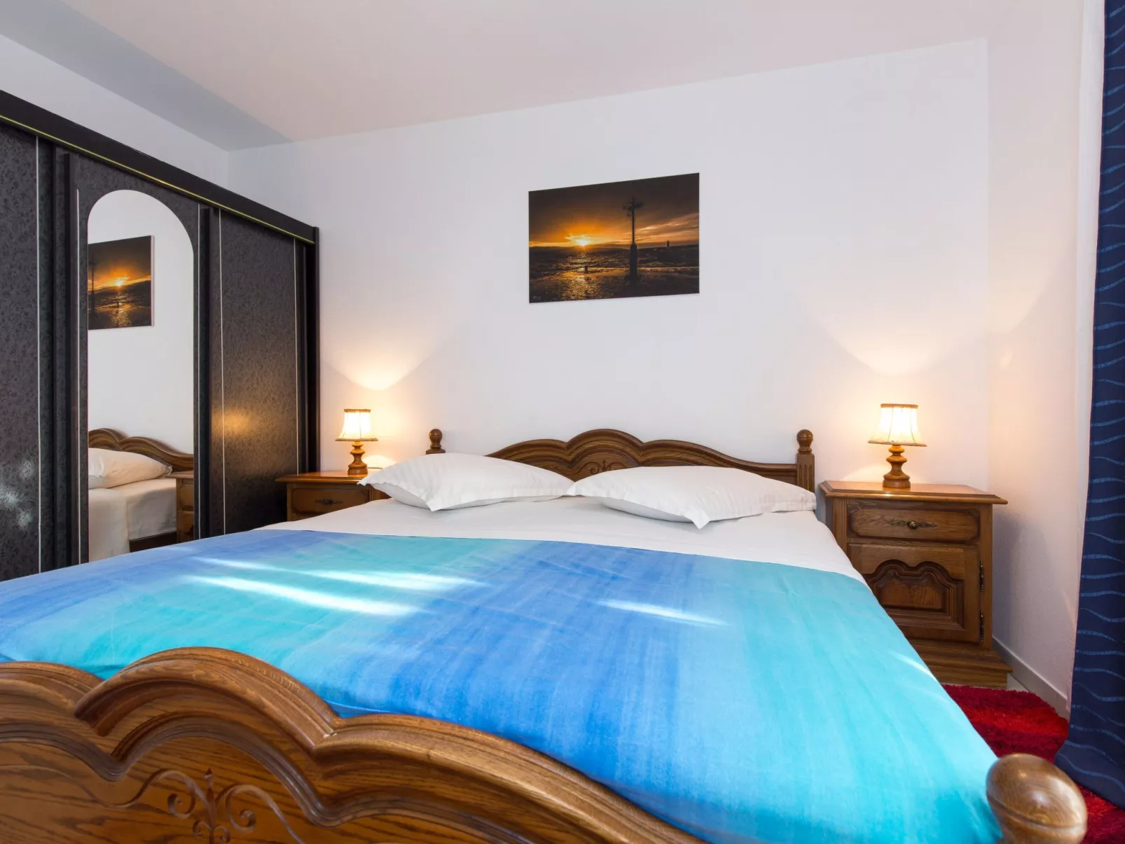 Apartment mit 1 Schlafzimmer und Balkon für 2 Personen-Inside