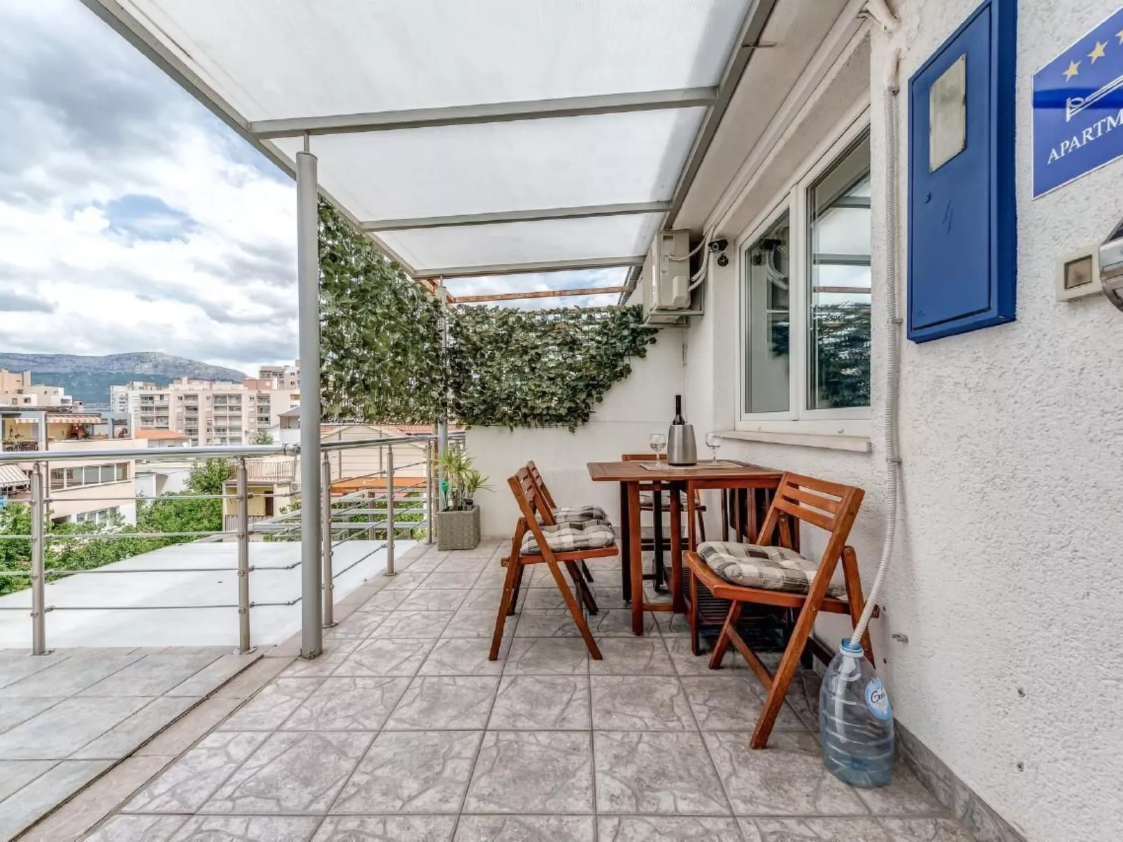 Nette Wohnung in Split mit Terrasse, Gregor von Nin-Nähe-Dehors