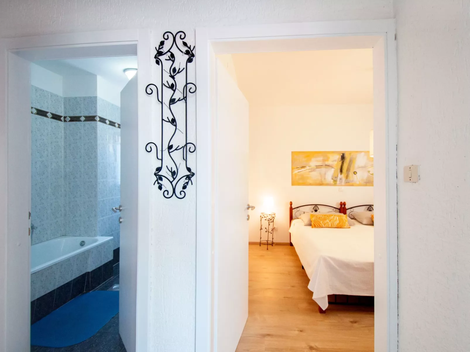 Wohnung Violett für 6 Personen-Dedans