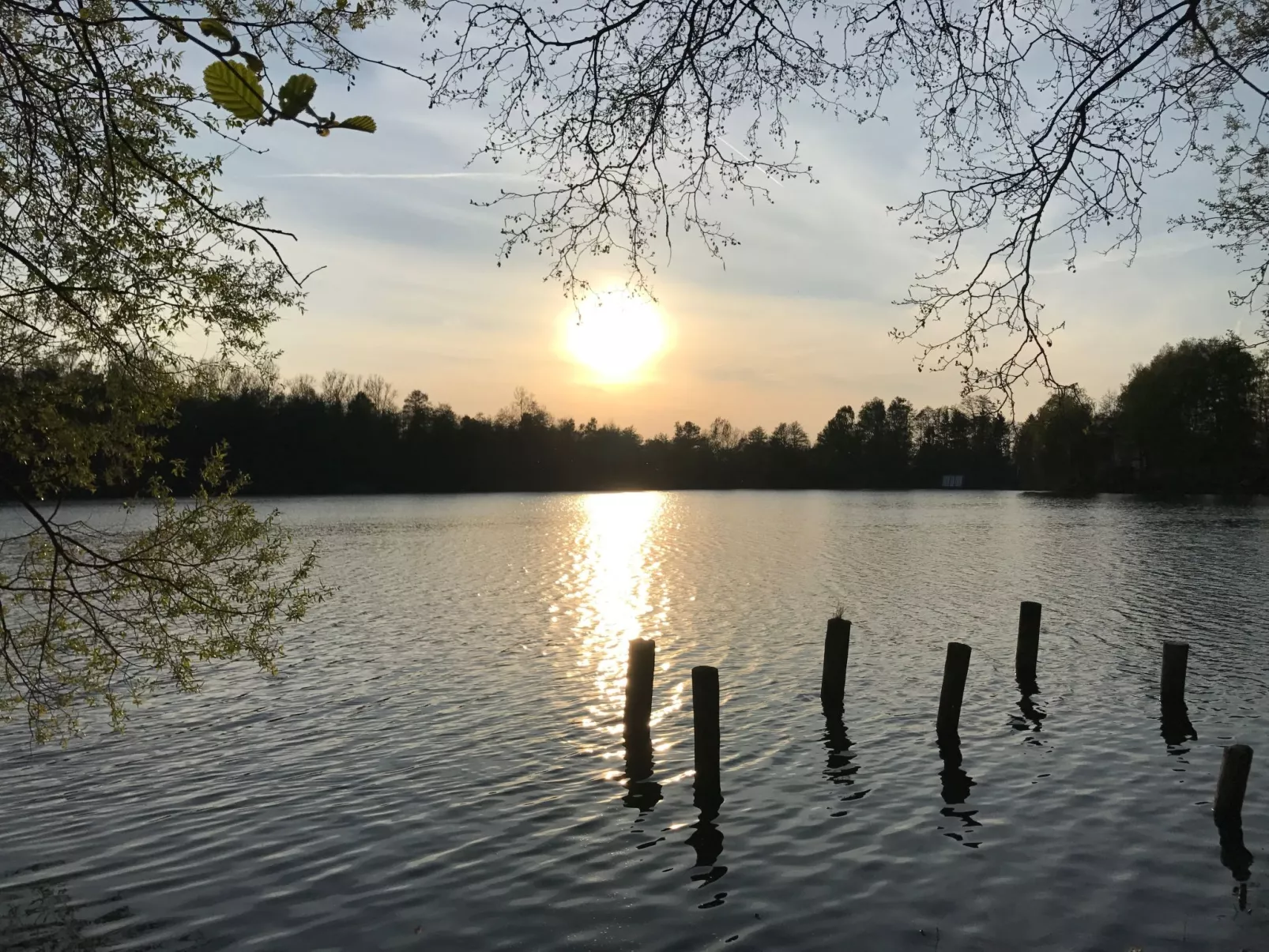 Idyllisches Ferienhaus mit Balkon und Garten-Draußen