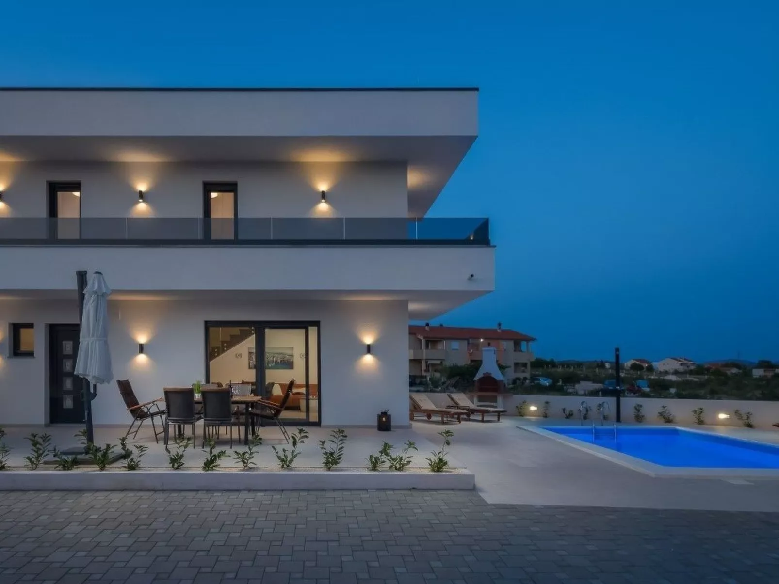 Schöne Villa Bettina in Vodice-Dehors