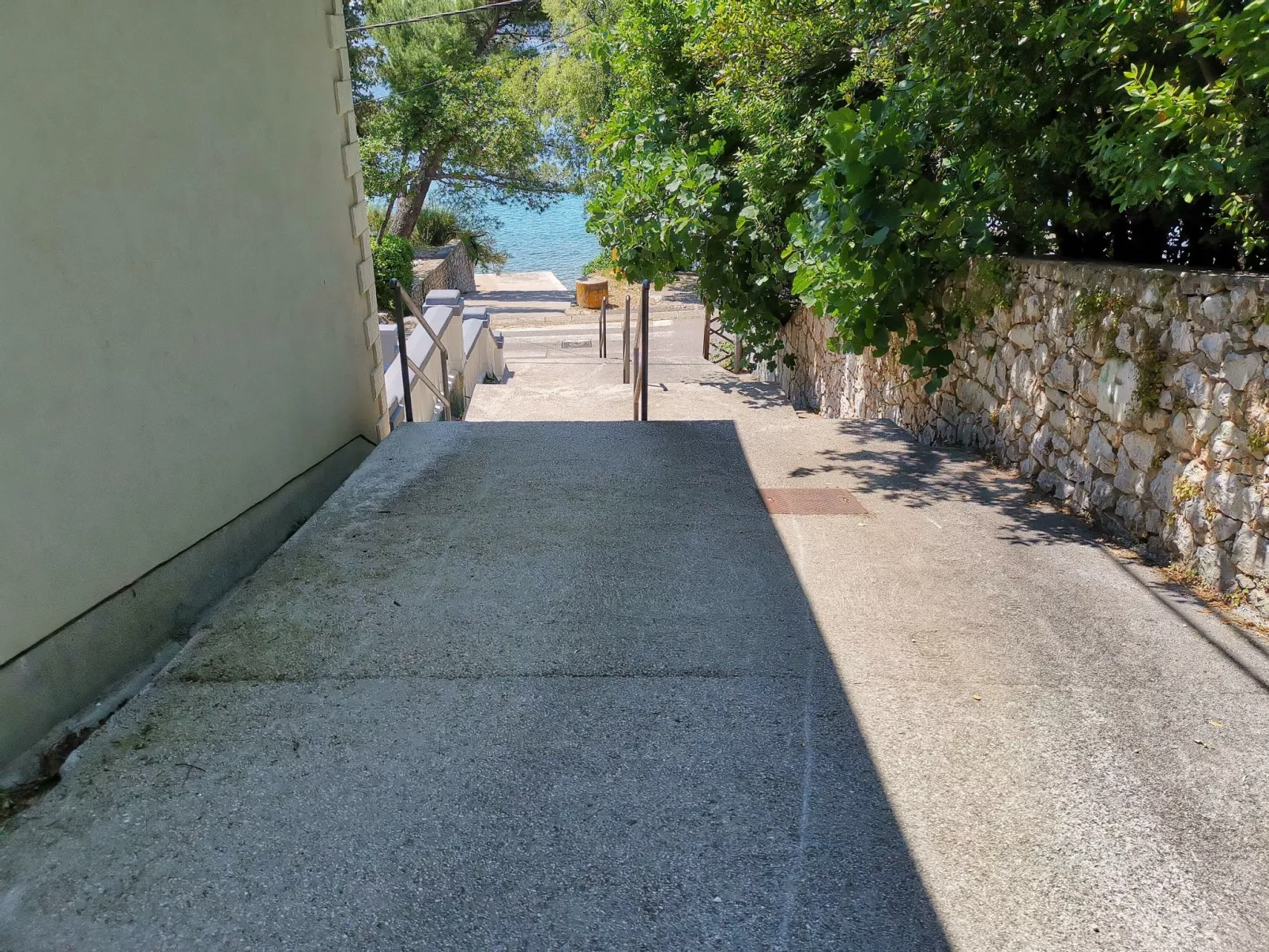 Wohnung für 4 Personen, 50m vom Strand entfernt-Draußen