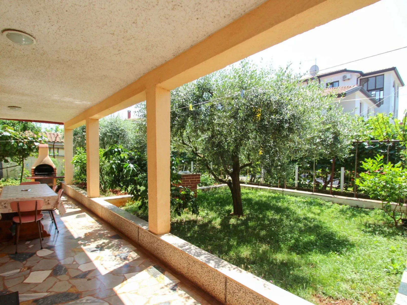 Für 8 Personen in Umag, Istrien-Dehors