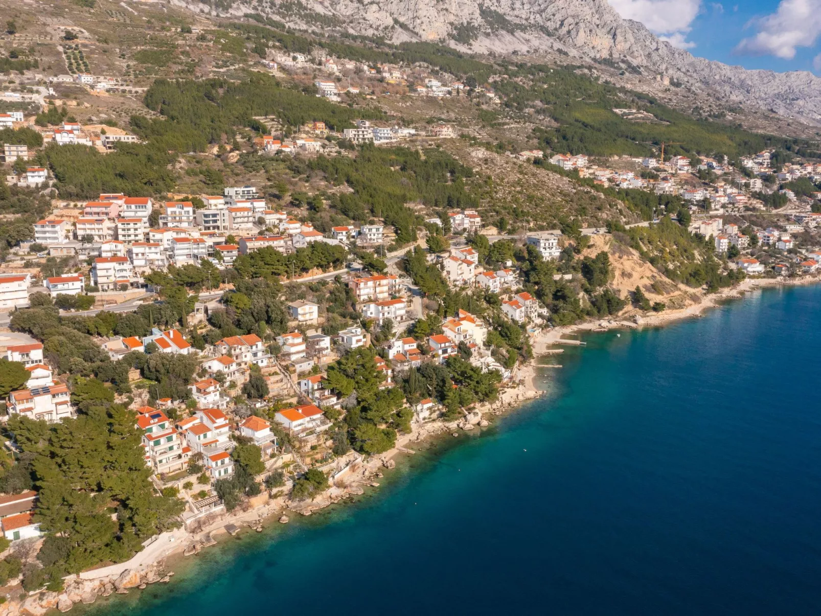 Für 12 Personen in Stanići, Dalmatien (Mitteldalmatien)-Draußen