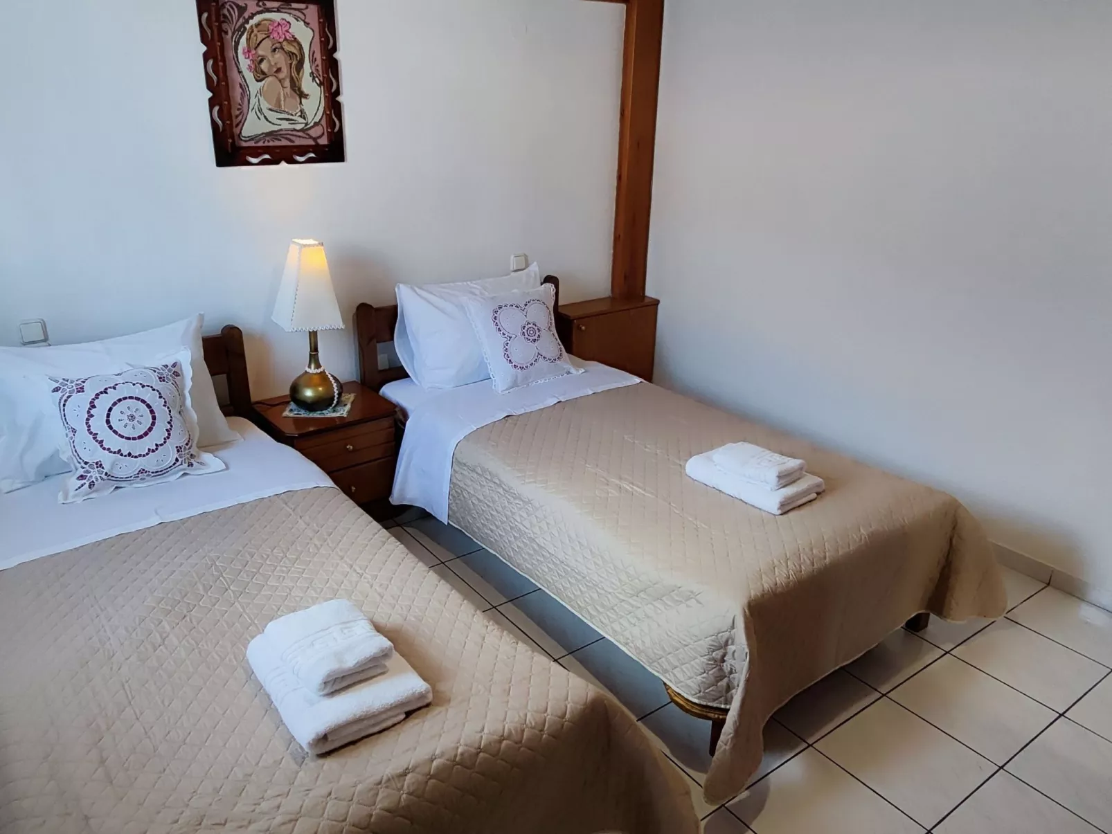 Theofanias Marmorhaus Meteora-Drinnen