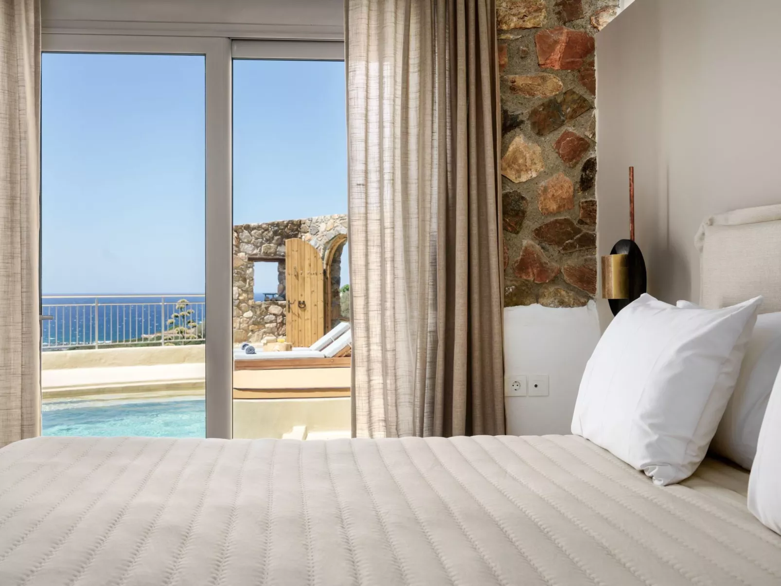 Stilvolle Villa, privater Pool und Grillplatz bei Elafonissi-Inside