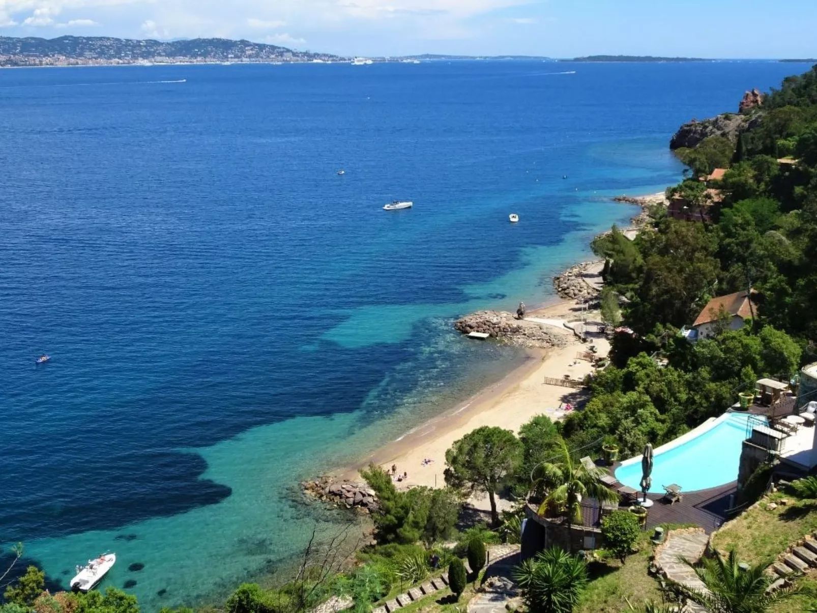 Wohnung panoramischer Meerblick, Schwimmbad, Parkplatz - Dehors