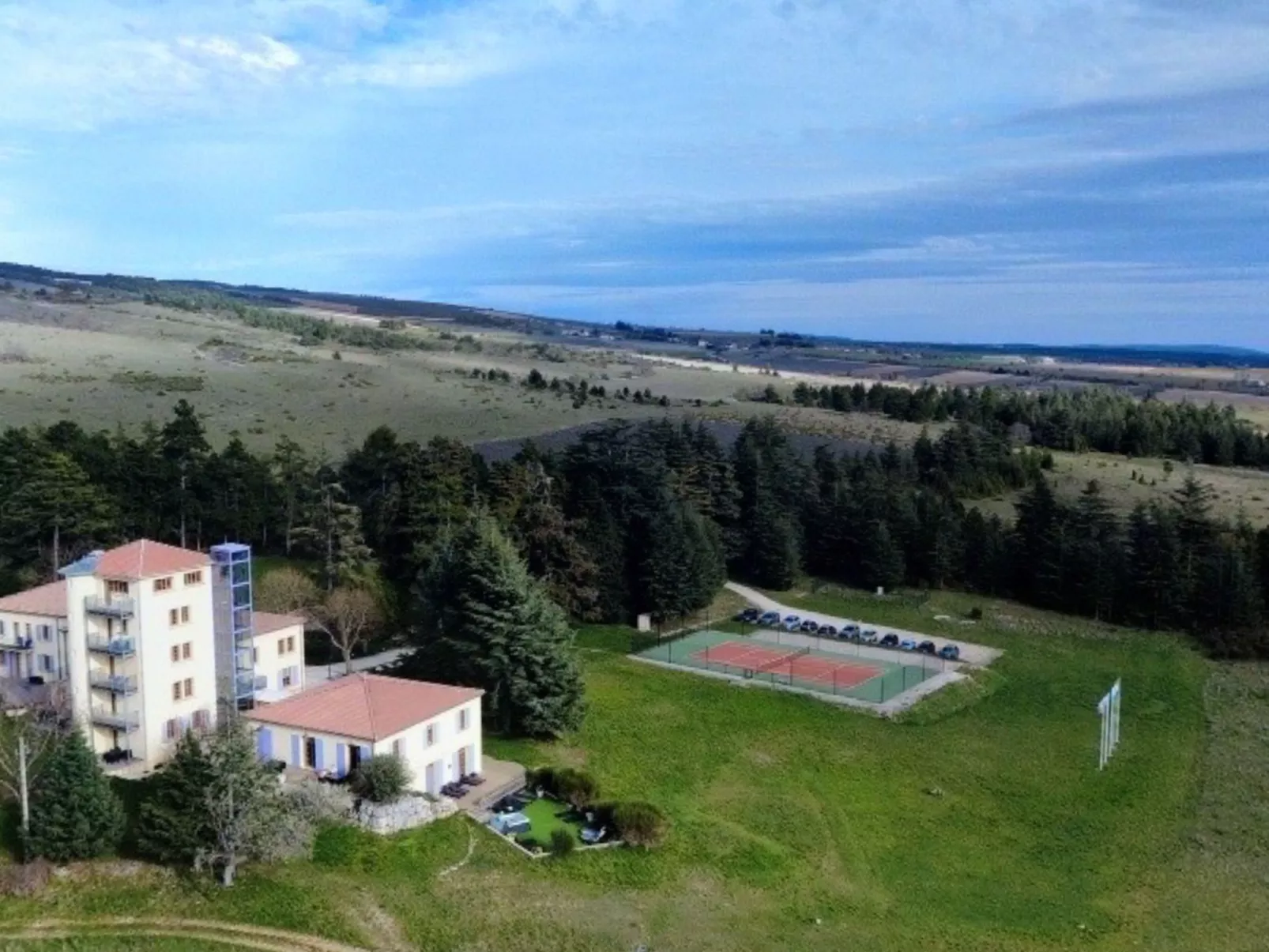 Genießen Sie die Ruhe und den Frieden der Provence-Draußen