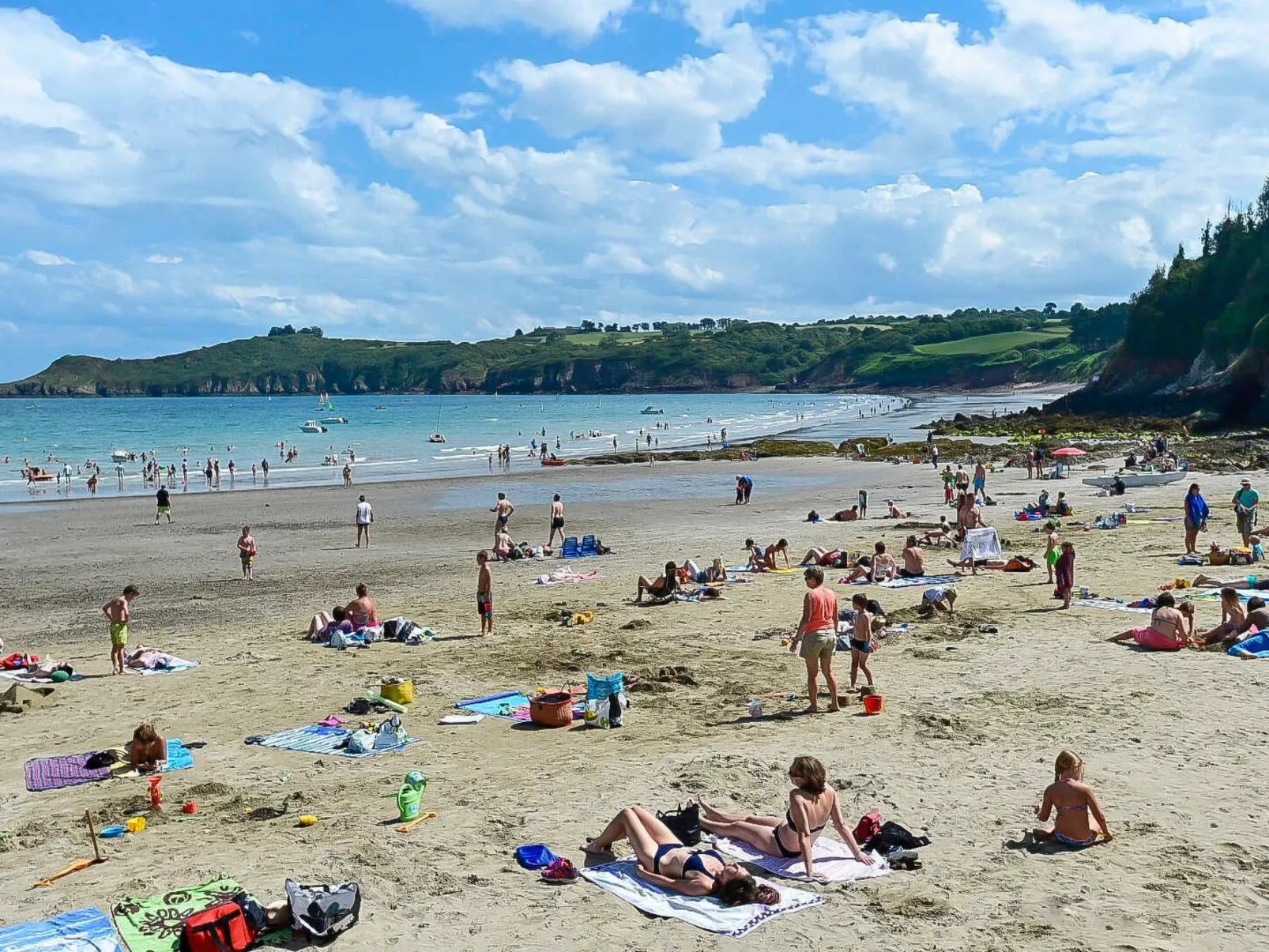 Gîte de Kerberso in Pléhédel-Draußen