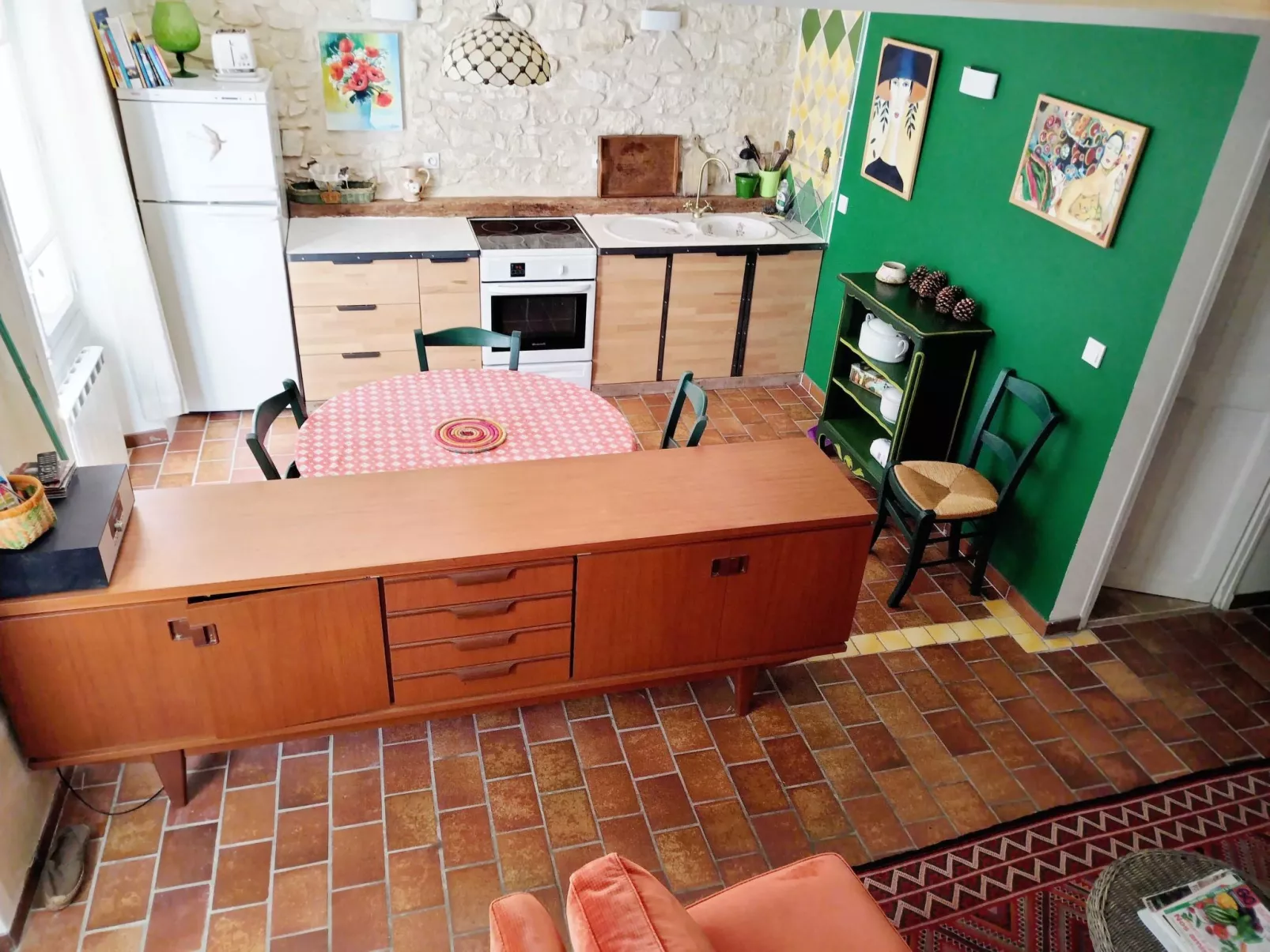 Ferienvilla "Les Herbes Libres" (Die freien Kräuter)-Dedans