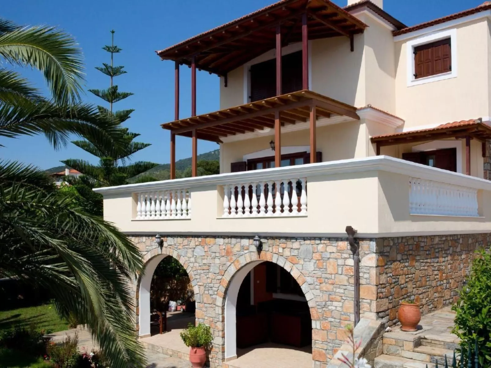 Strandvilla 1 Minute vom Meer entfernt-Dehors