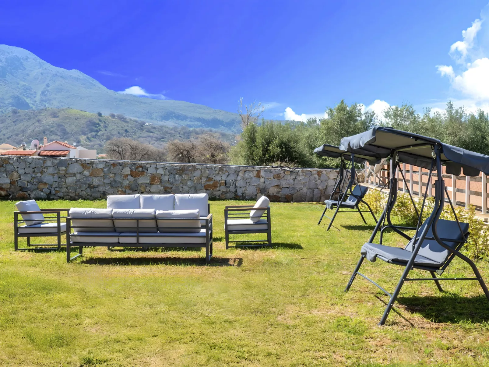 Grey Grand Villa Privater Pool-Draußen