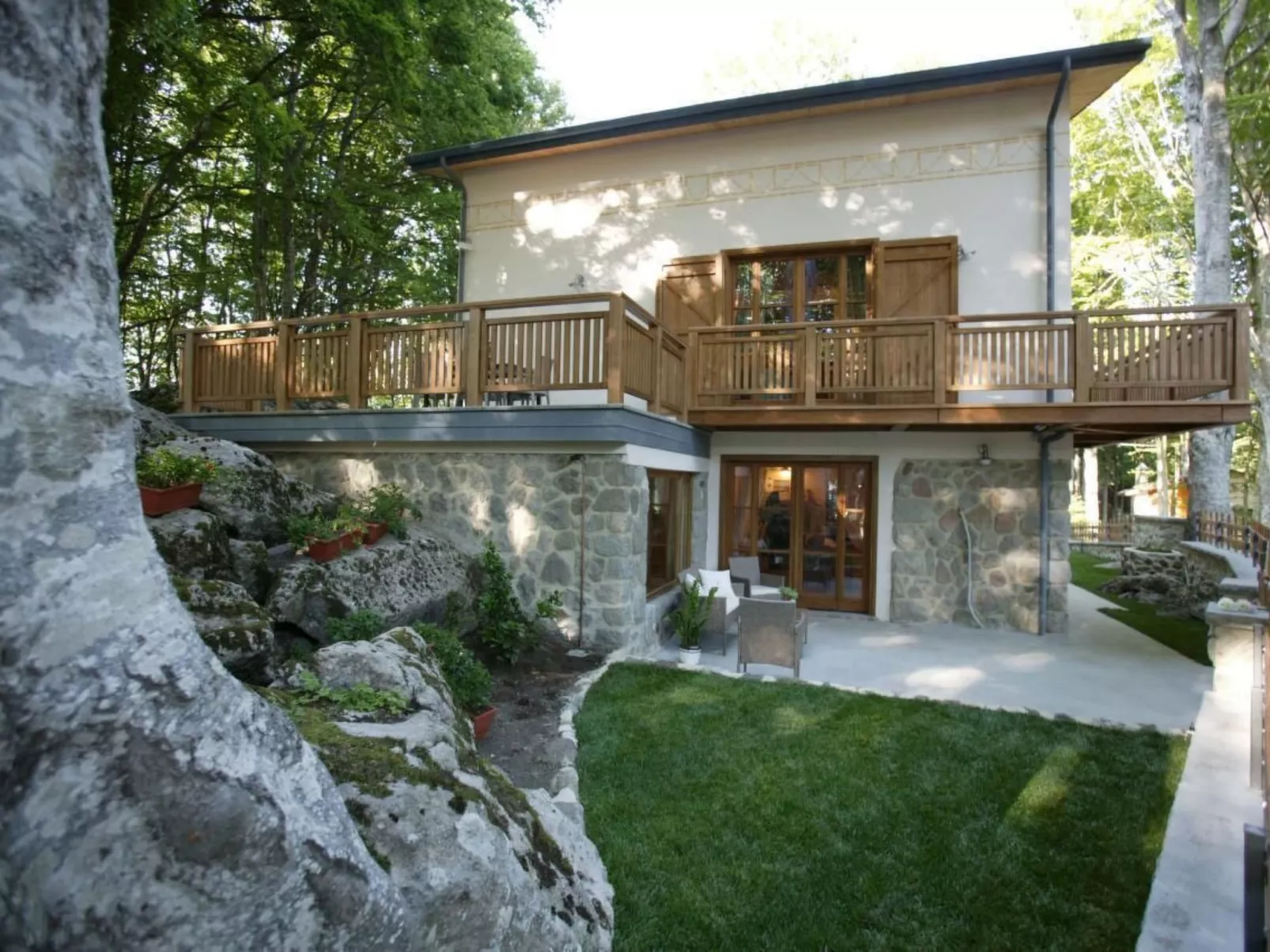 Berg "Chalet Galli" mit SPA-Outside