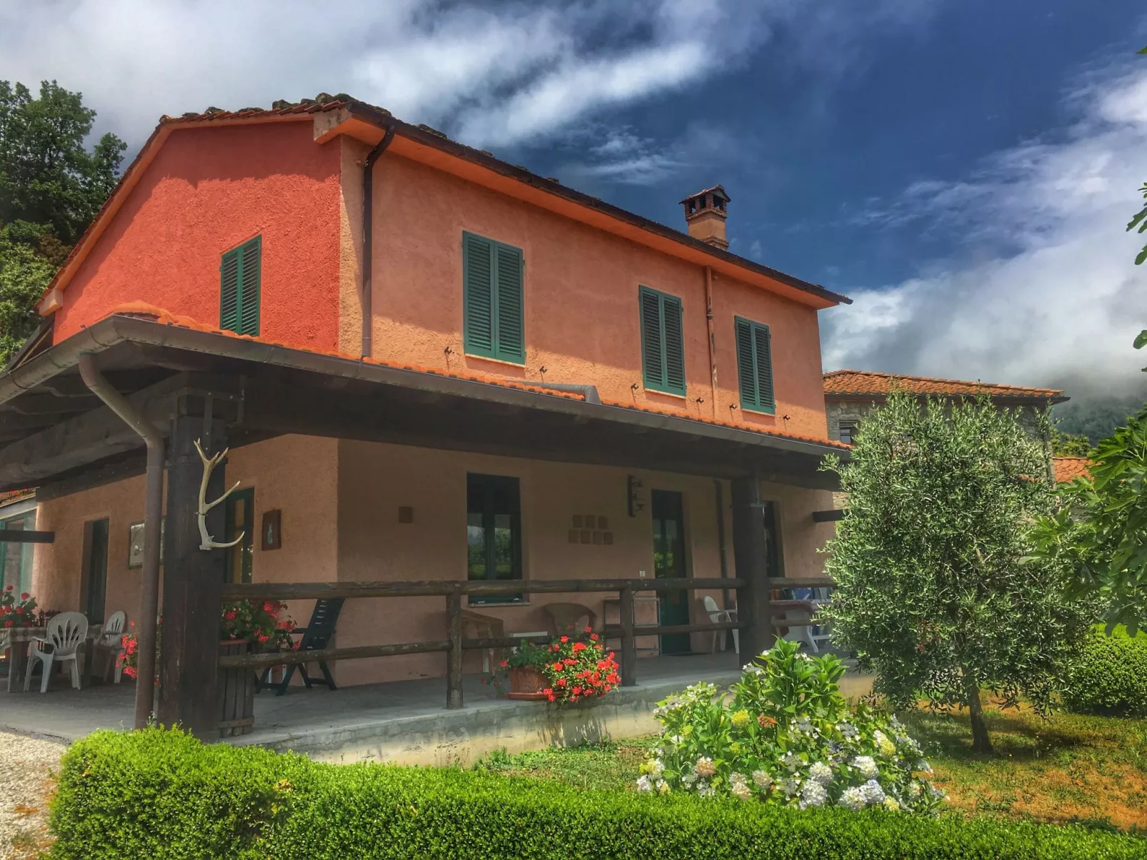 Wohnung in Piteglio mit Privatem Garten-Outside